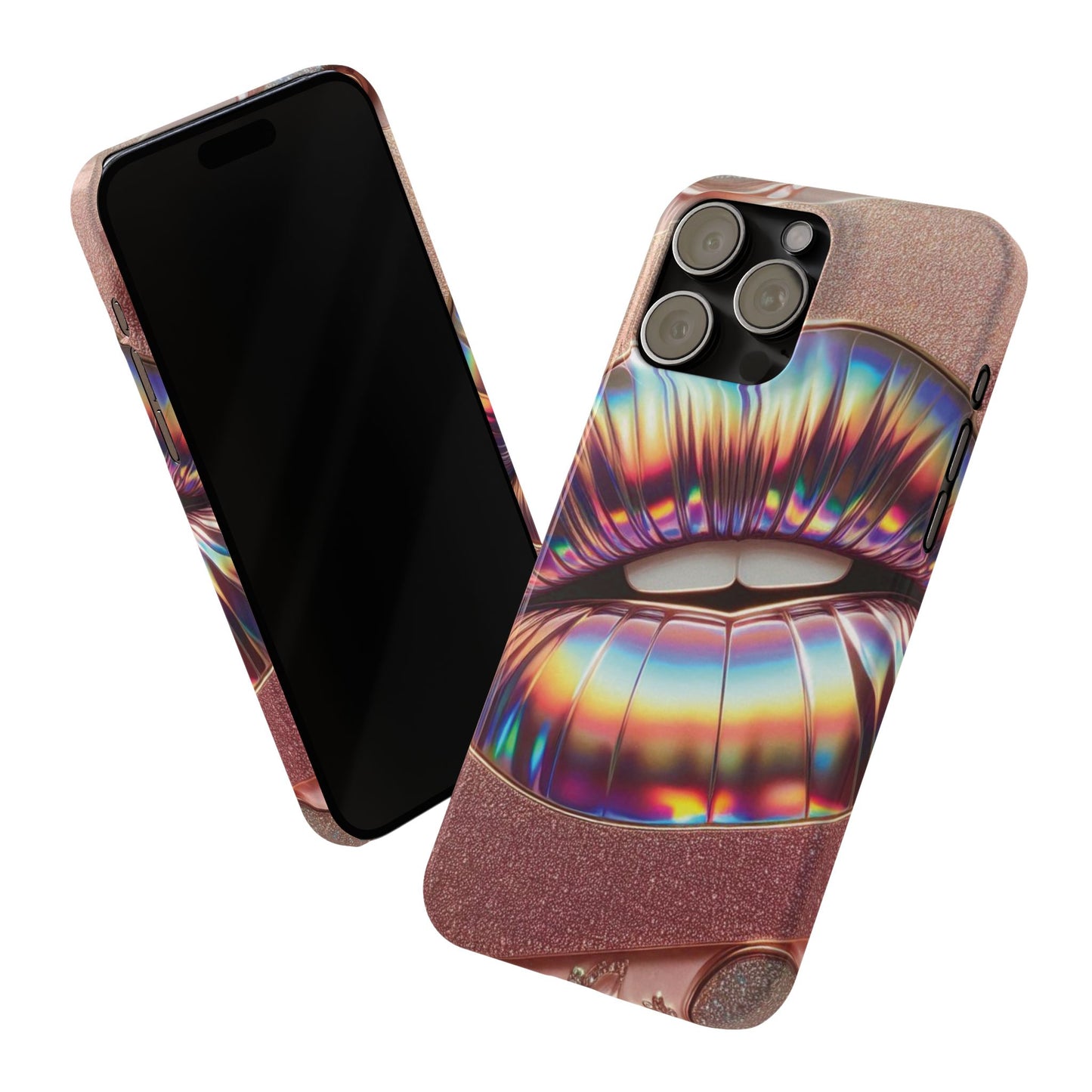 "Bronze Kiss" - Slim Phone Cases - Creatively Designed Shop