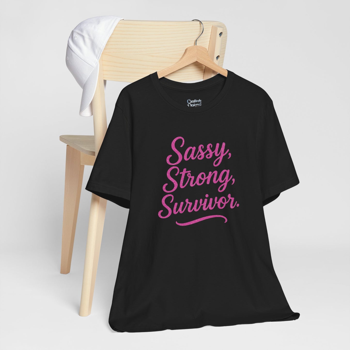 Sassy, Strong Survivor - Unisex Jersey Short Sleeve Tee