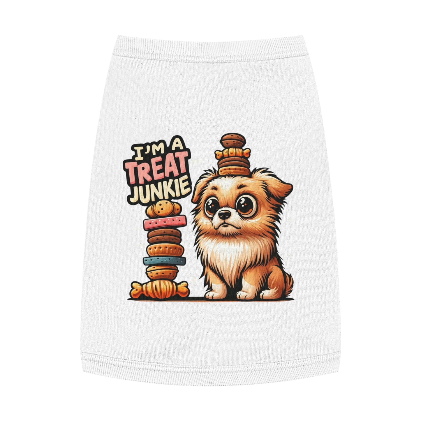 I'm A Treat Junkie - Pet Tank Top - Creatively Designed Shop