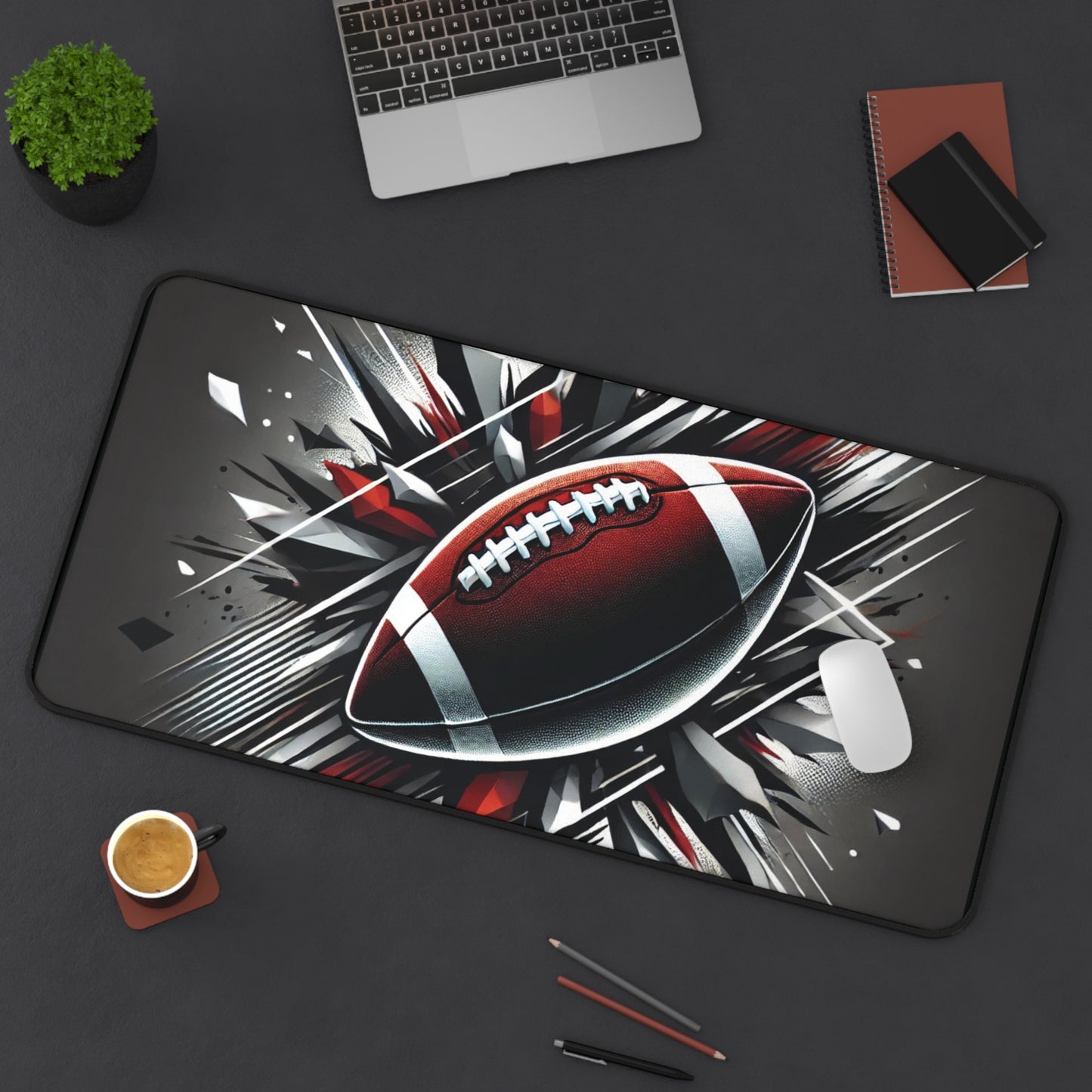 "Love of Football" - Desk Mat