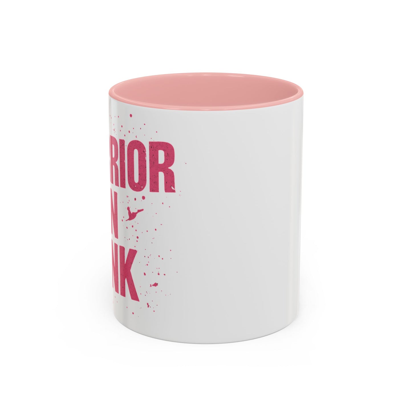 Warrior in Pink - Accent Coffee Mug