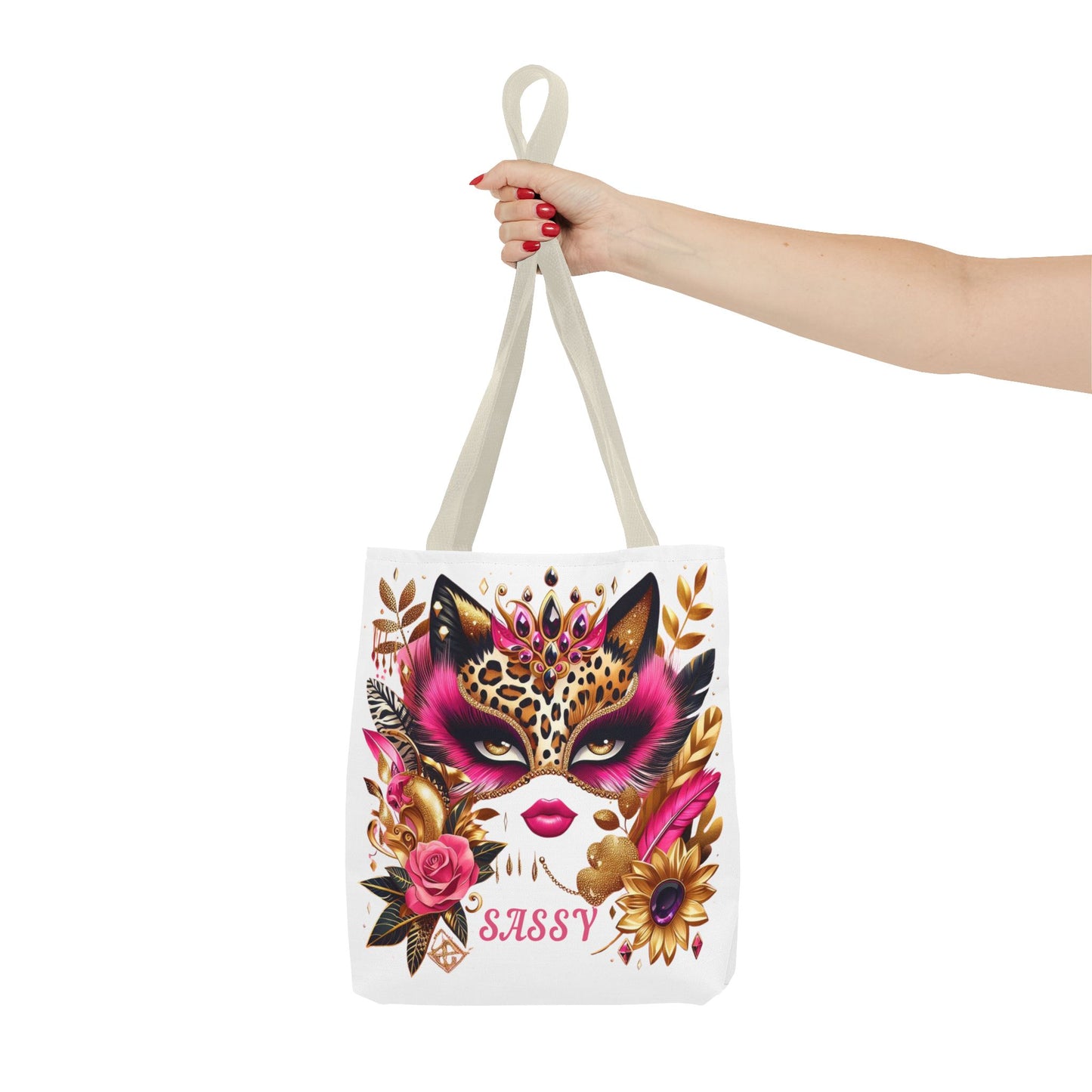 "Sassy" - Tote Bag (AOP) - Creatively Designed Shop