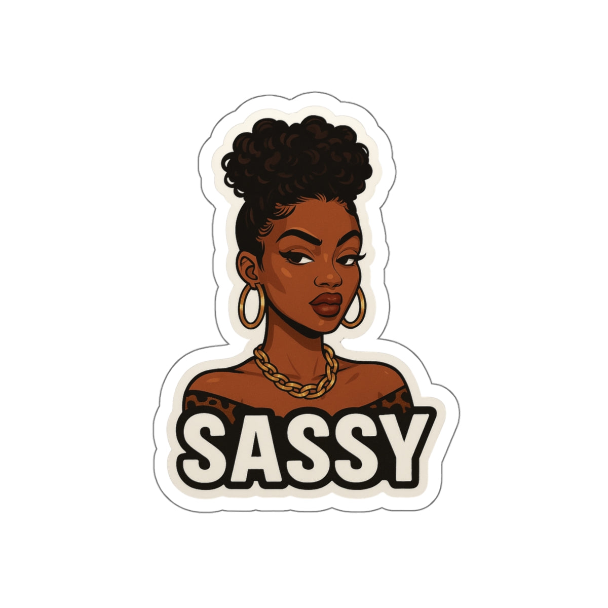 Sassy - Die-Cut Sticker
