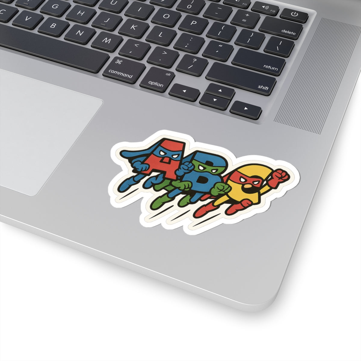 ABC Superheroes - Kiss-Cut Sticker