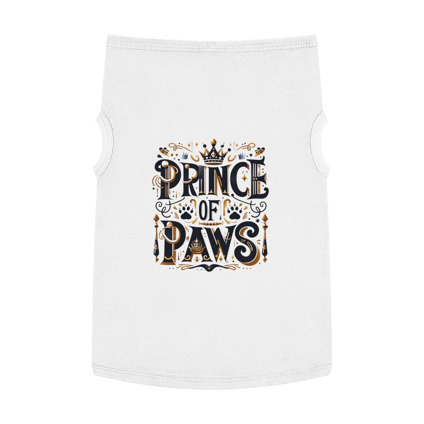 Prince of Paws - Pet Tank Top - Creatively Designed Shop
