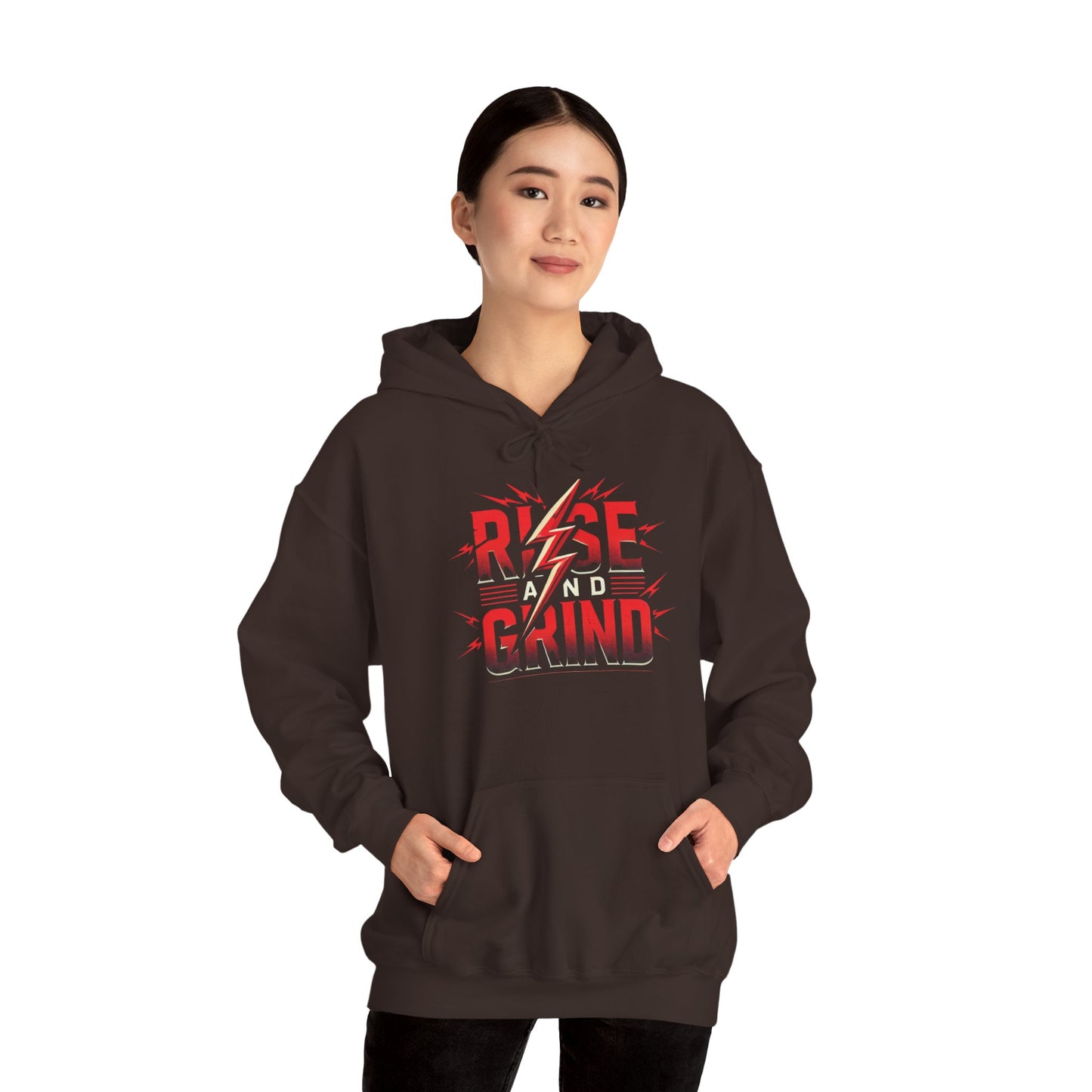 Rise And Grind - Unisex Heavy Blend™ Hooded Sweatshirt
