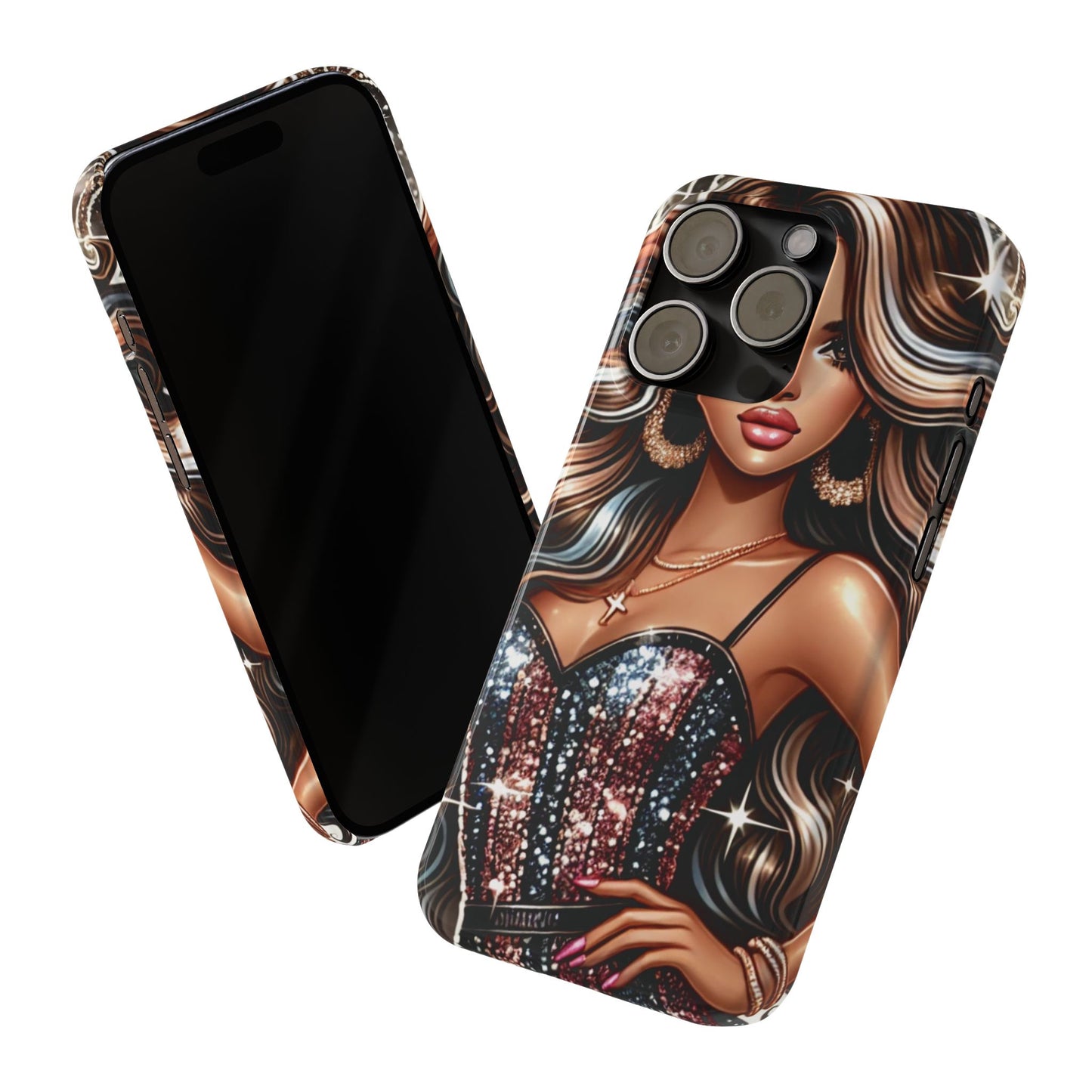 "Beautiful" - Slim Phone Cases - Creatively Designed Shop