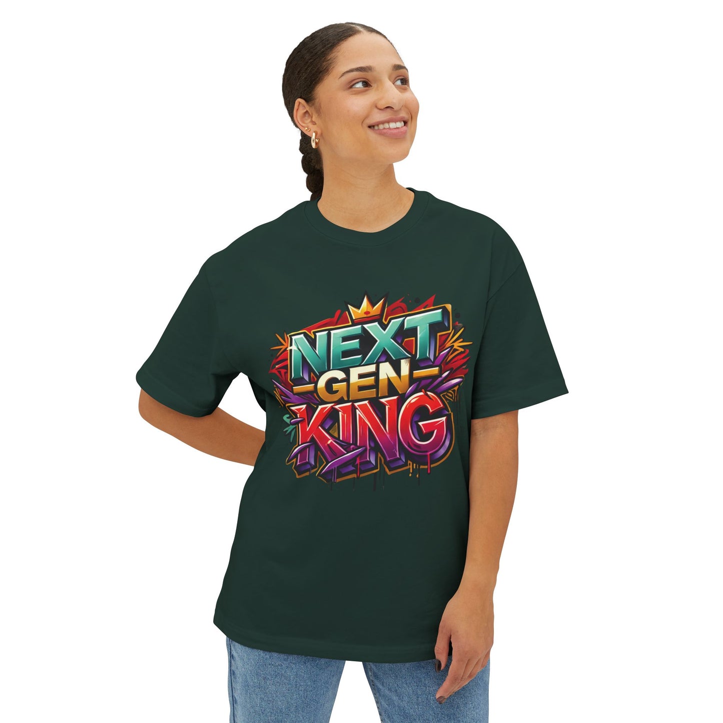 Next Gen King - Unisex Oversized Boxy Tee