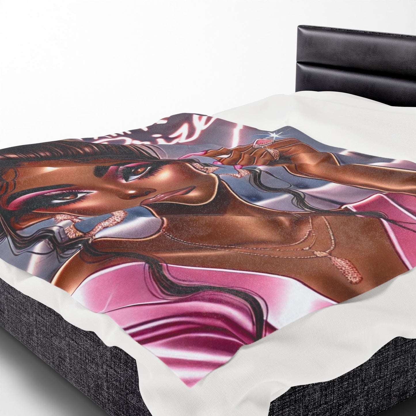 I Am the Prize - Velveteen Plush Blanket