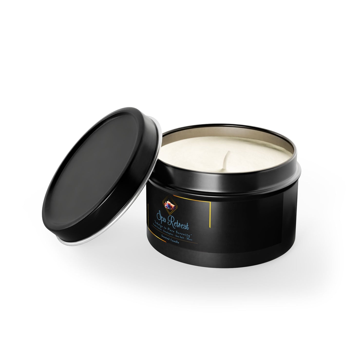 Spa Retreat - Tin Candles - Creatively Designed Shop