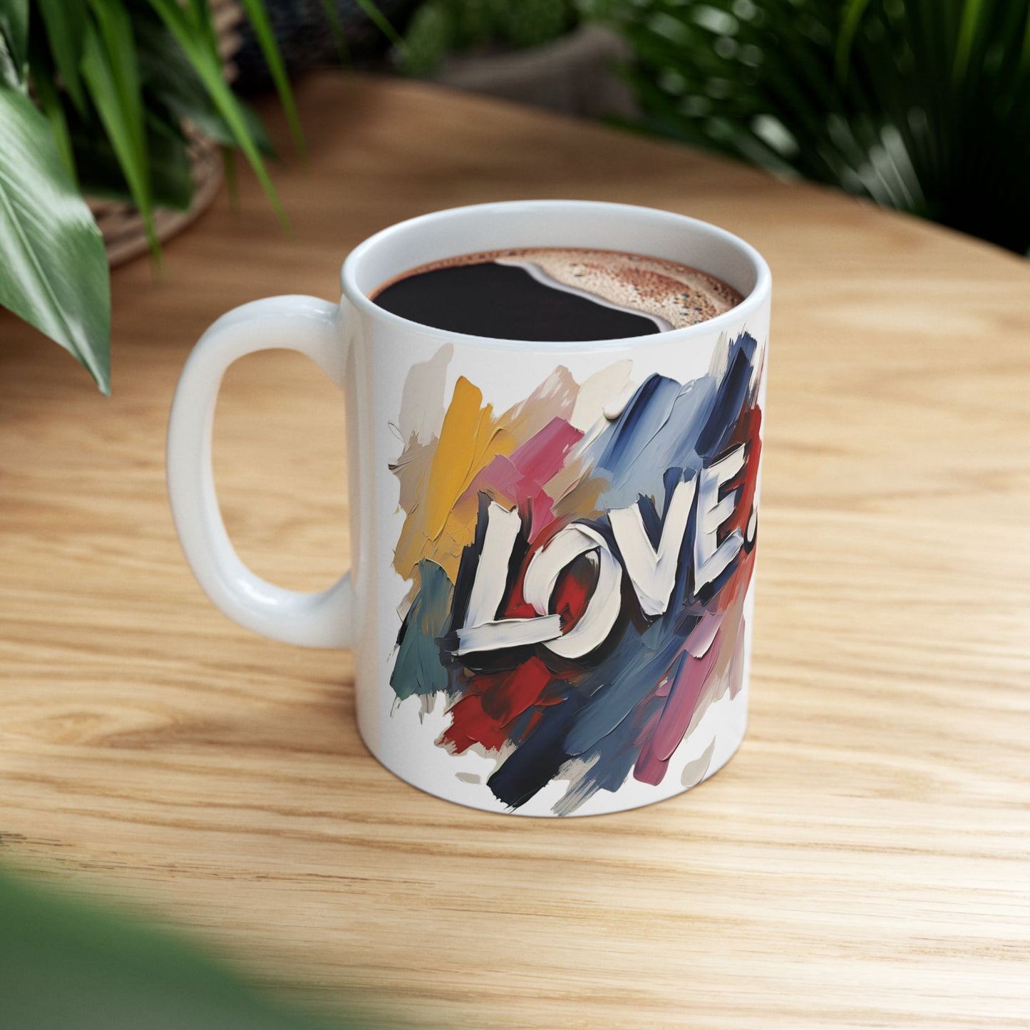 Love Splash - Ceramic Mug (11oz & 15oz) - Creatively Designed Shop