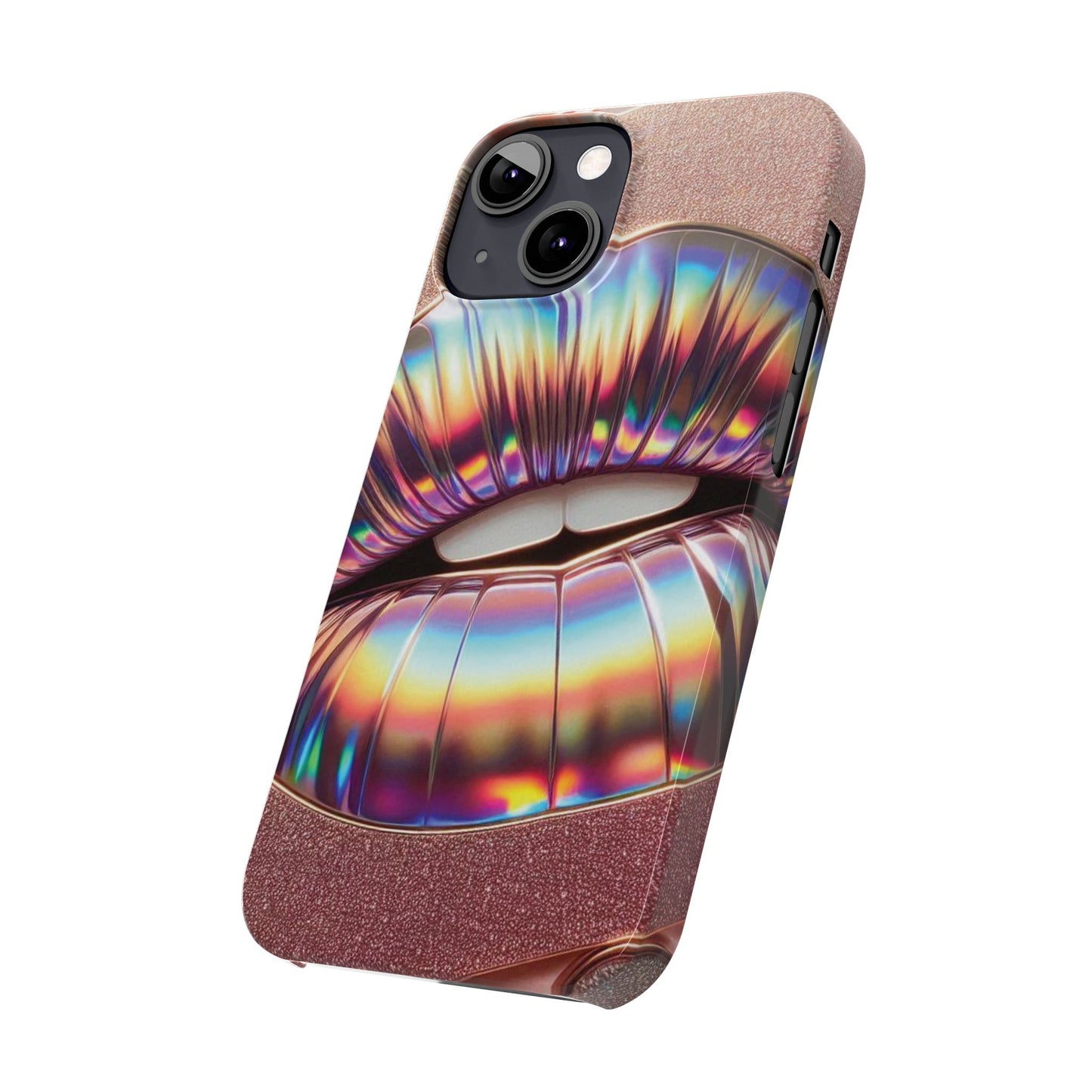 "Bronze Kiss" - Slim Phone Cases - Creatively Designed Shop