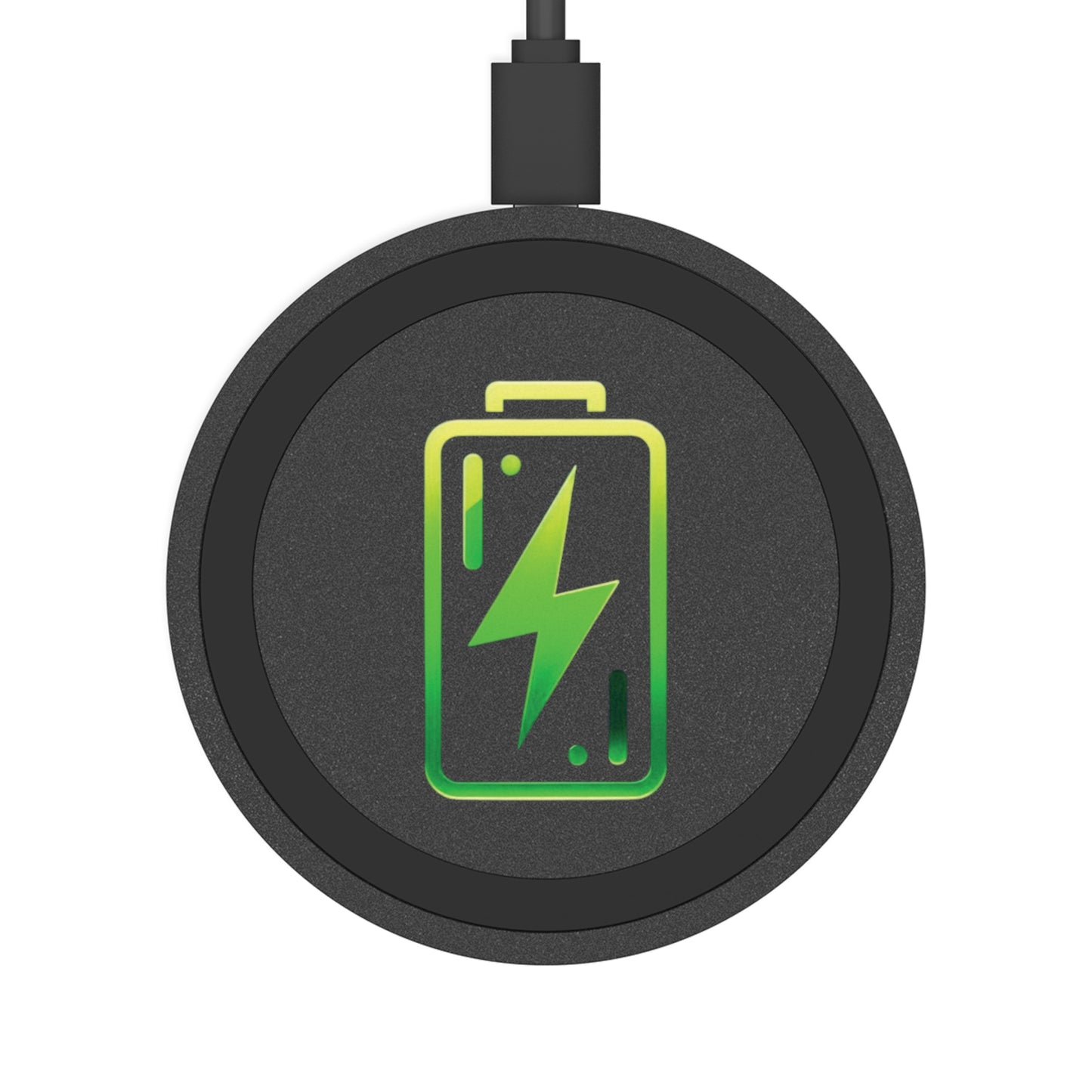Charging Icon (Green) - Quake Wireless Charging Pad - Creatively Designed Shop