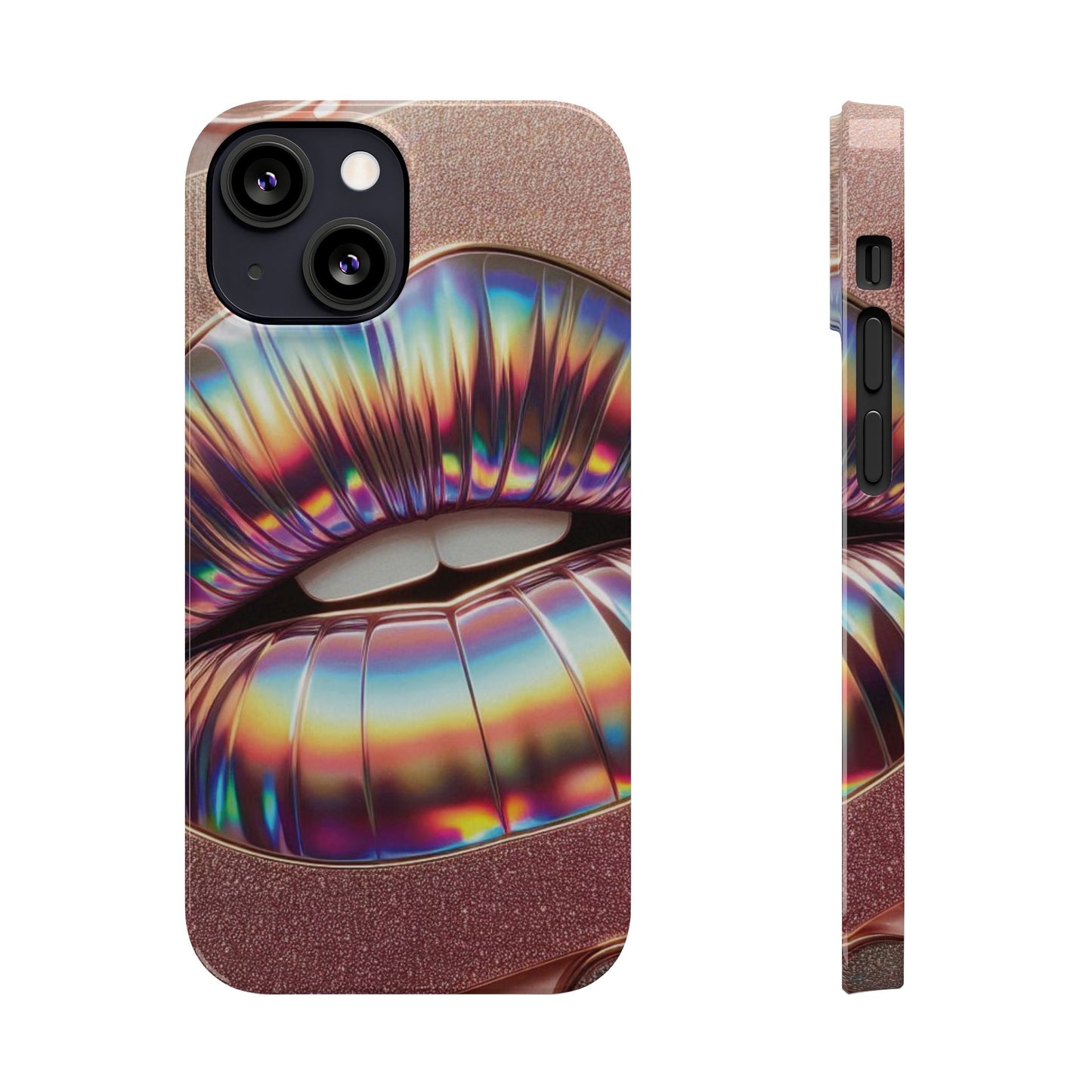 "Bronze Kiss" - Slim Phone Cases - Creatively Designed Shop