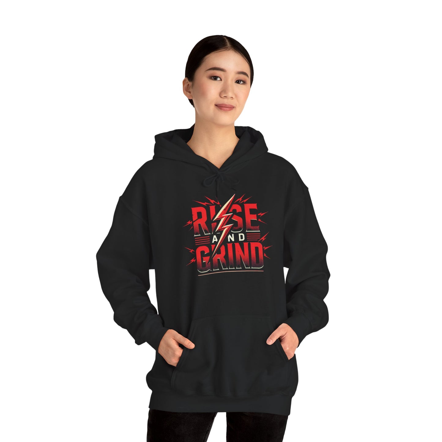 Rise And Grind - Unisex Heavy Blend™ Hooded Sweatshirt