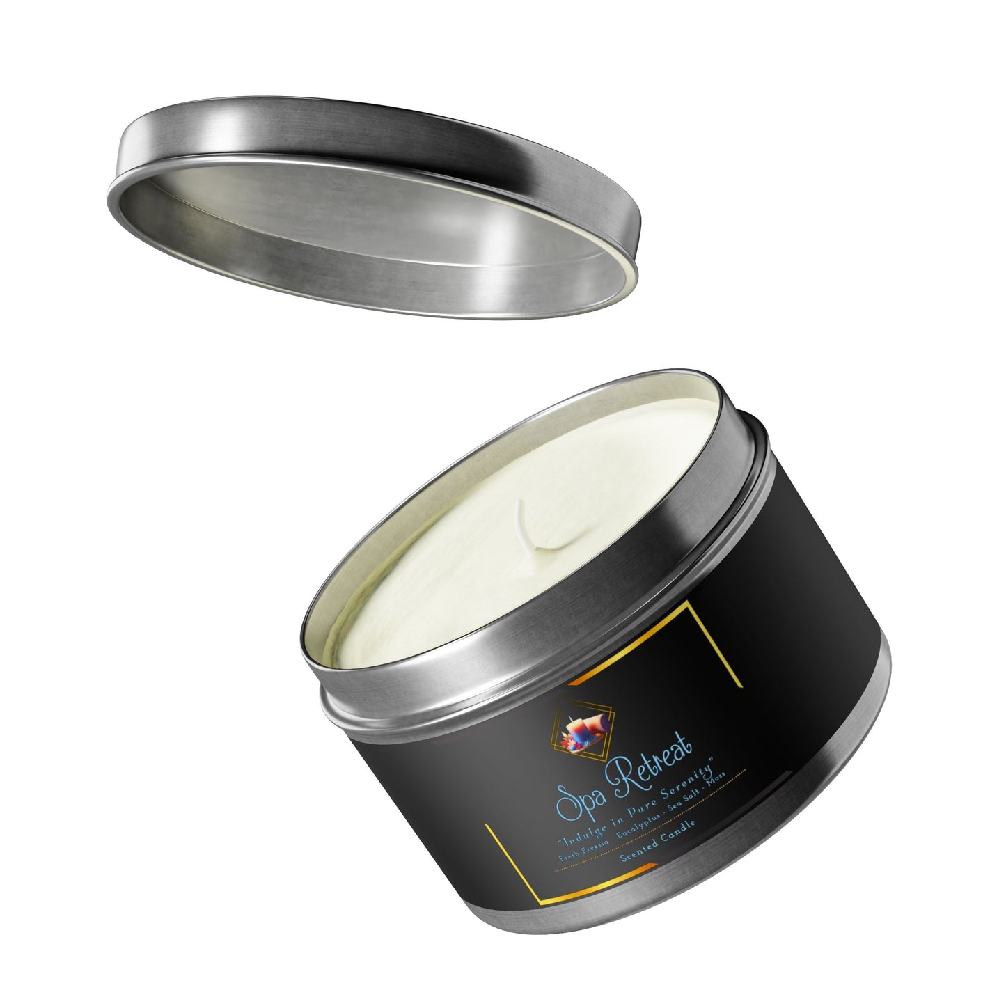 Spa Retreat - Tin Candles