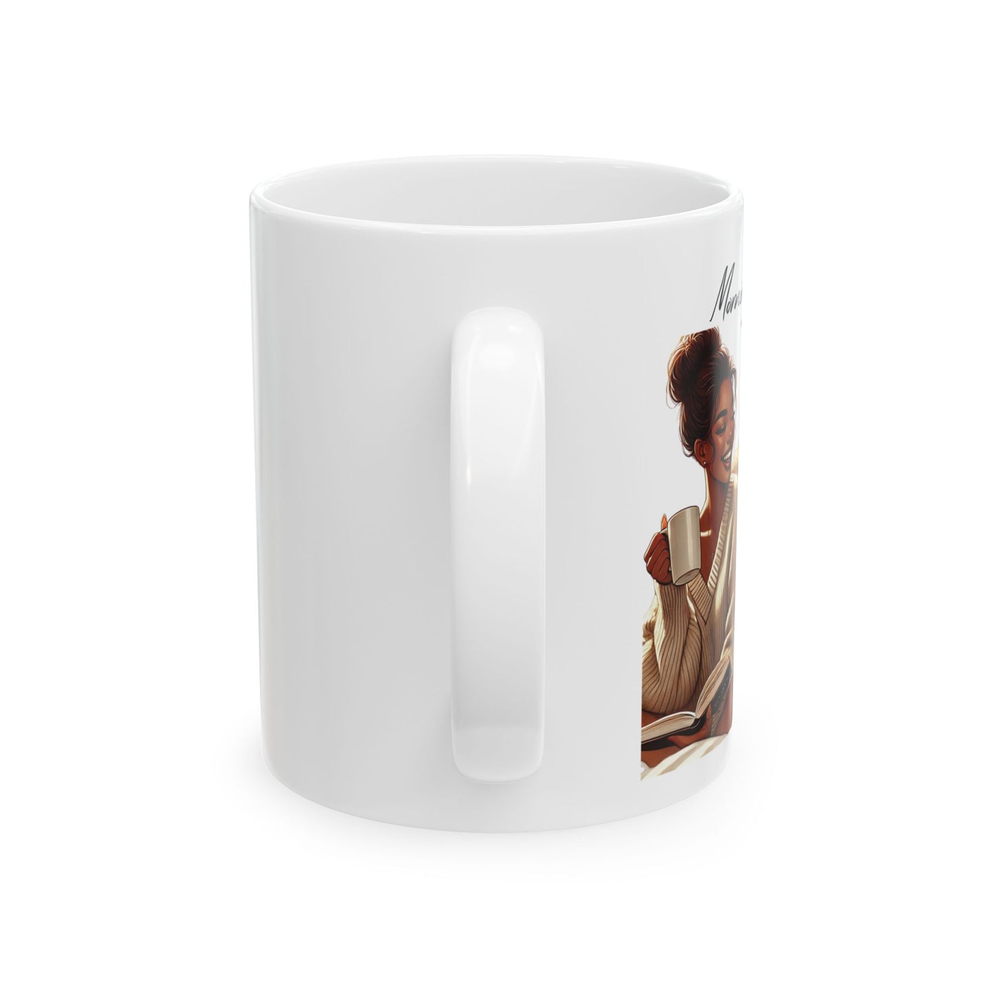 Morning Love - Ceramic Mug (11oz & 15oz) - Creatively Designed Shop