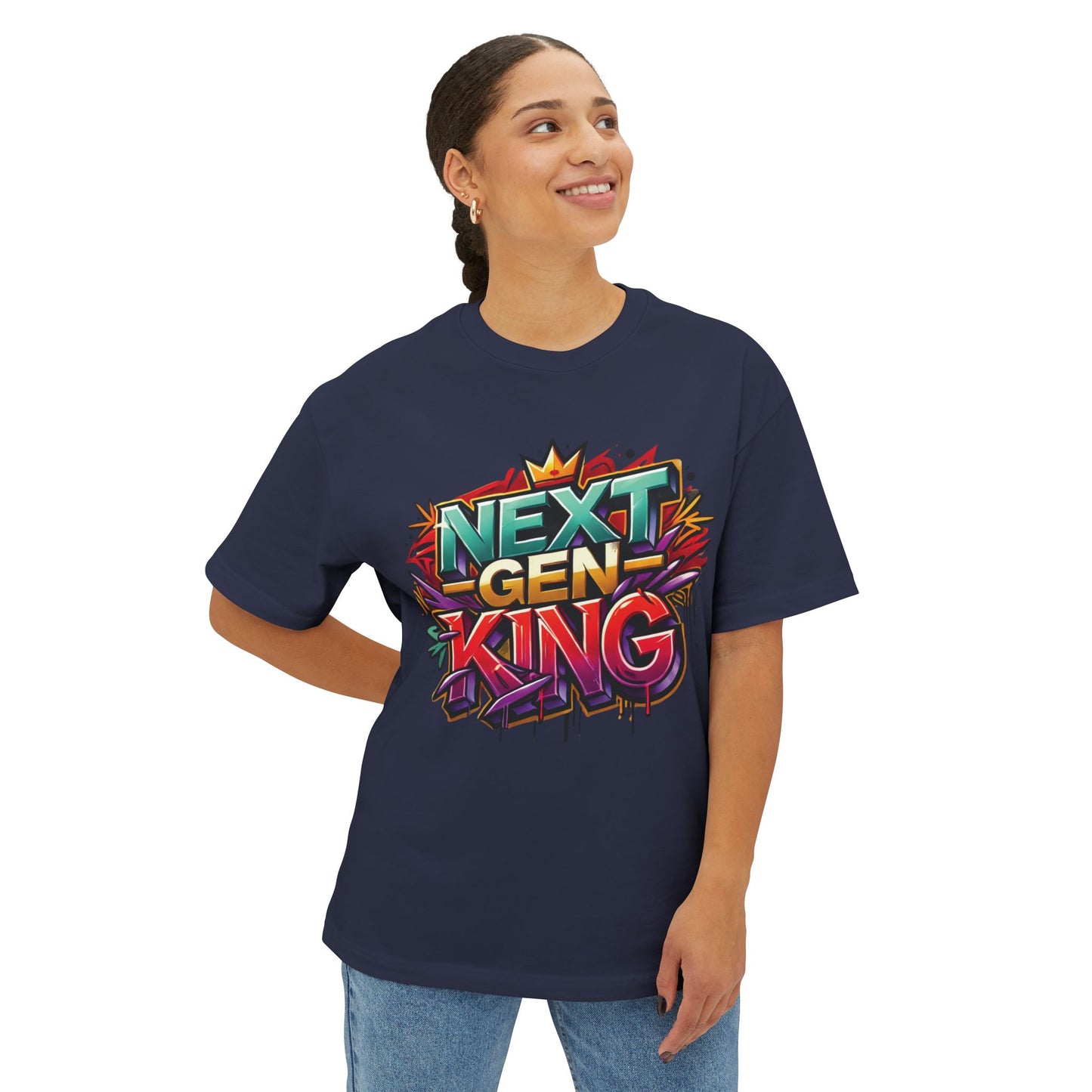 Next Gen King - Unisex Oversized Boxy Tee