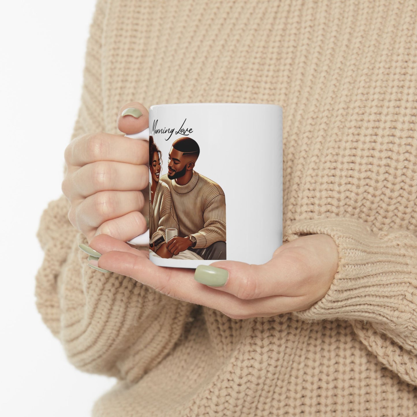 Morning Love - Ceramic Mug (11oz & 15oz) - Creatively Designed Shop
