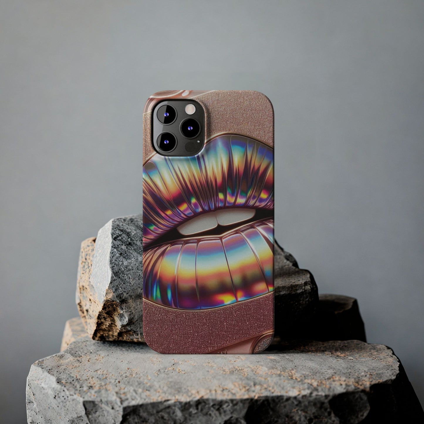 "Bronze Kiss" - Slim Phone Cases - Creatively Designed Shop