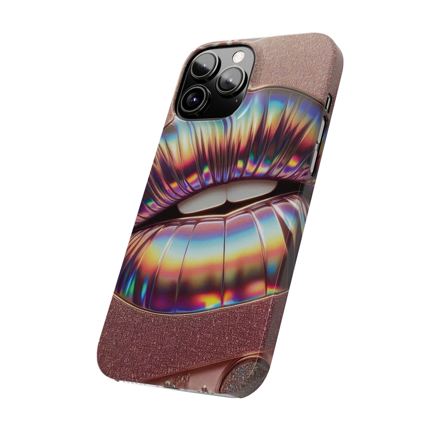 "Bronze Kiss" - Slim Phone Cases - Creatively Designed Shop