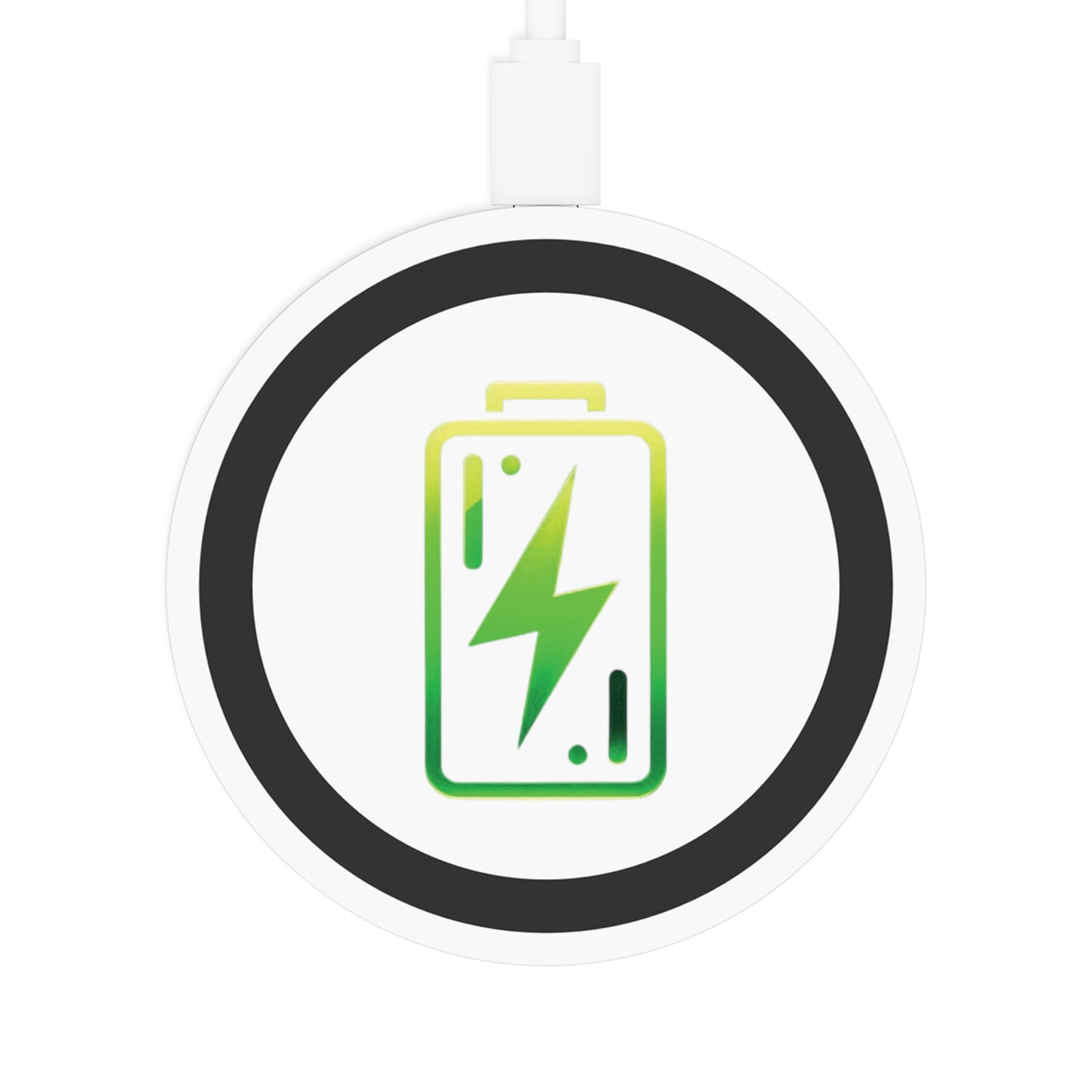 Charging Icon (Green) - Quake Wireless Charging Pad - Creatively Designed Shop
