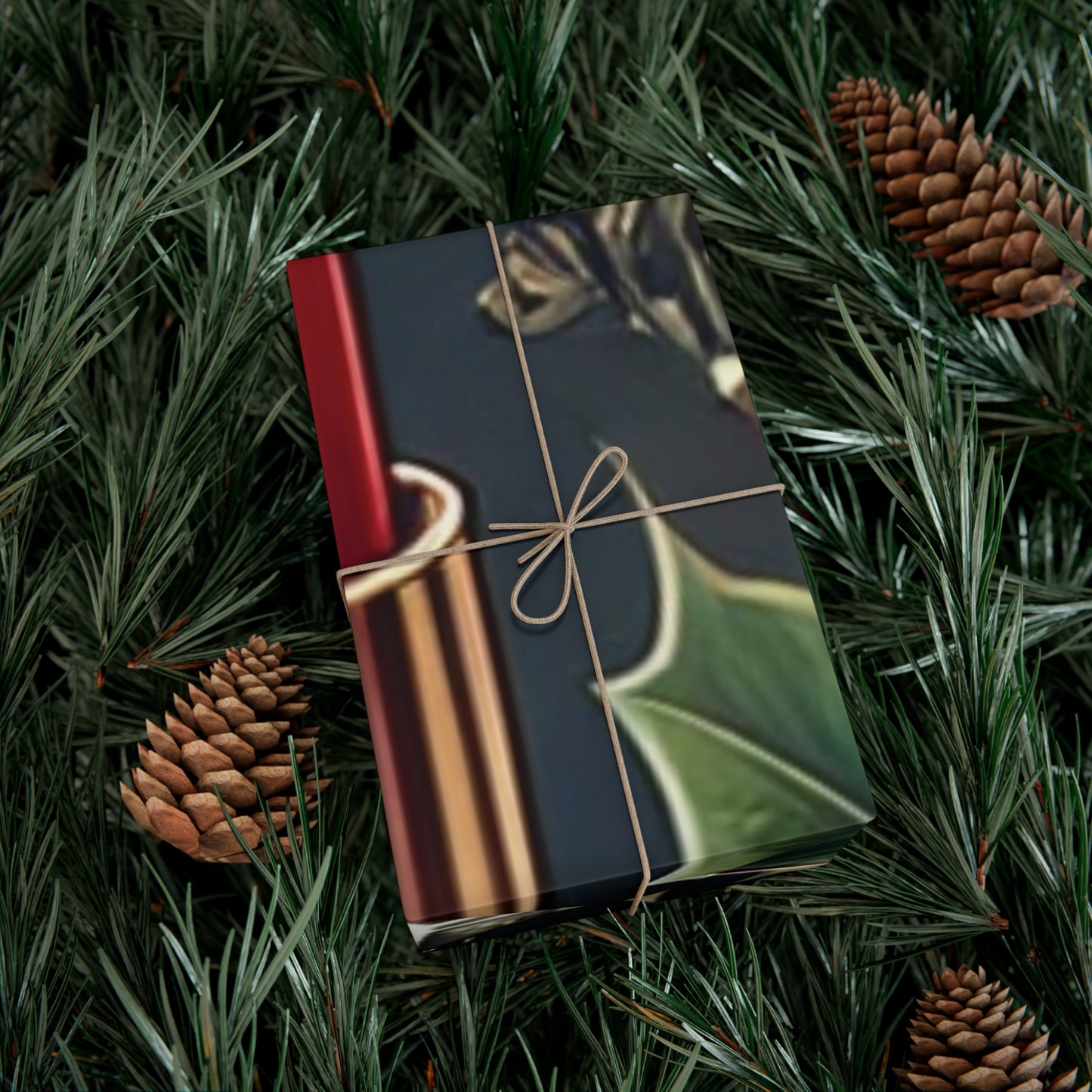 Christmas Glam Makeup Essentials - Gift Wrap Papers - Creatively Designed Shop