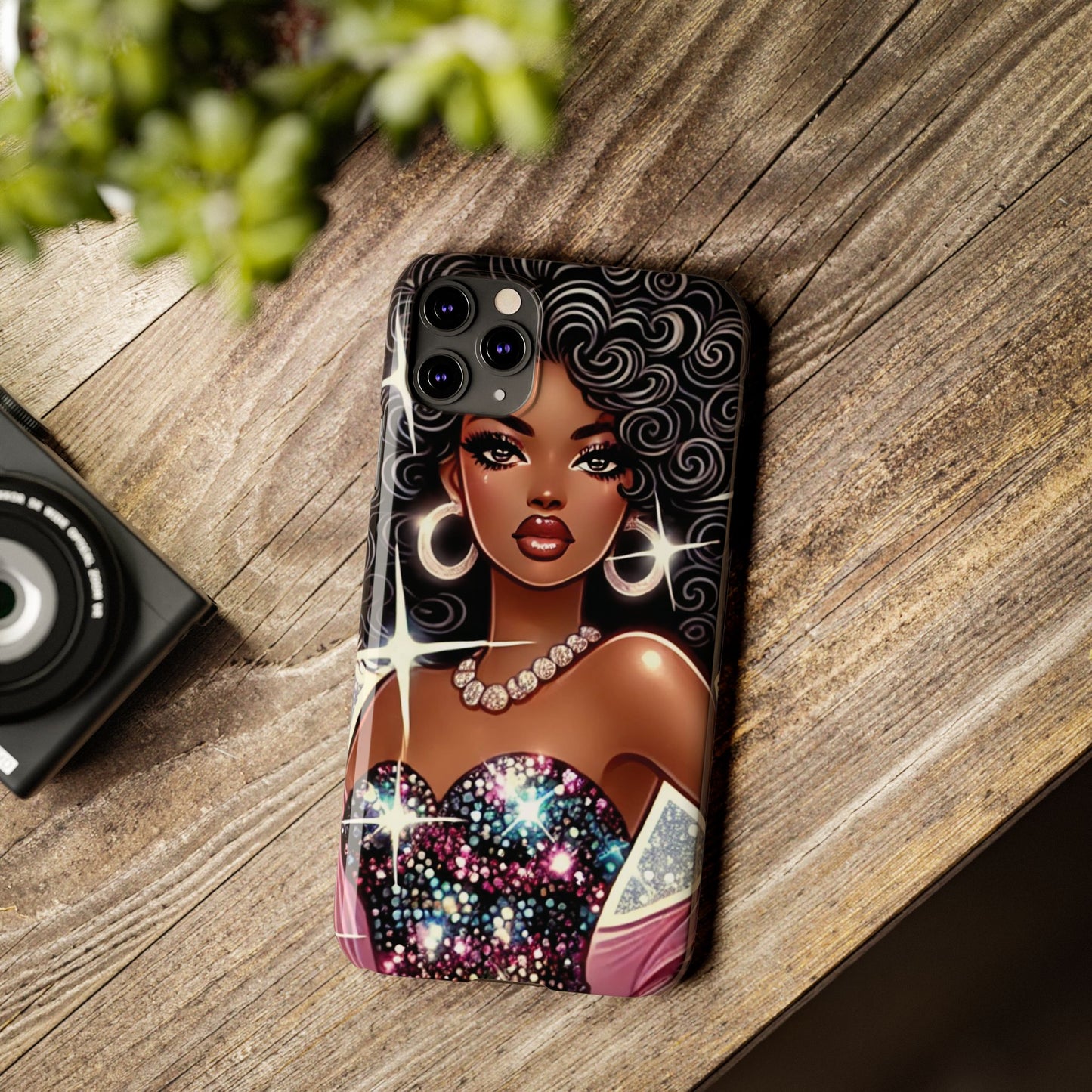 "Gorgeous" - Slim Phone Cases - Creatively Designed Shop