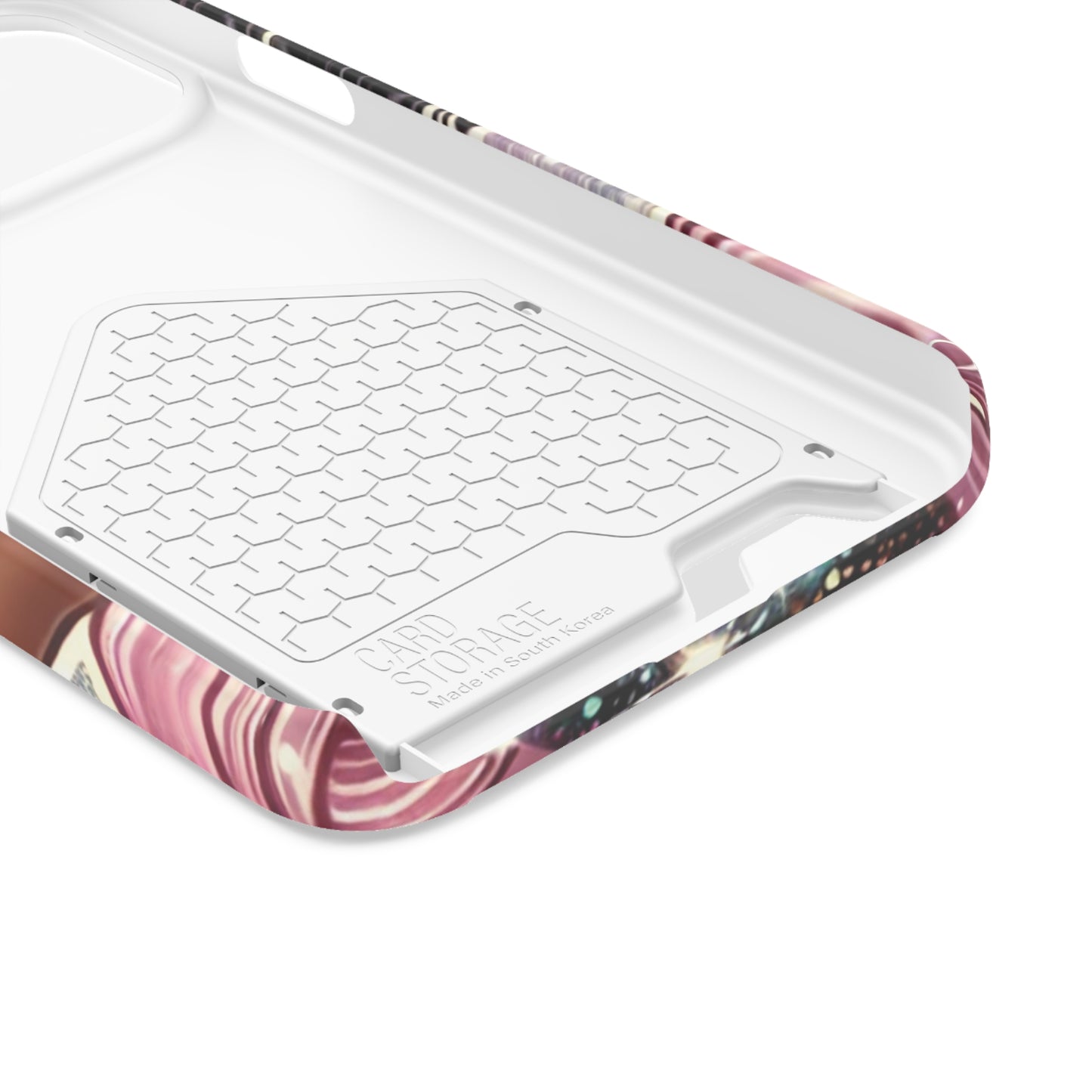 "Gorgeous" - Phone Case With Card Holder - Creatively Designed Shop