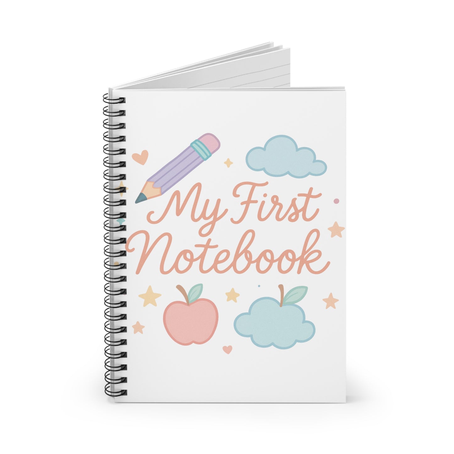 My First Notebook - Spiral Notebook