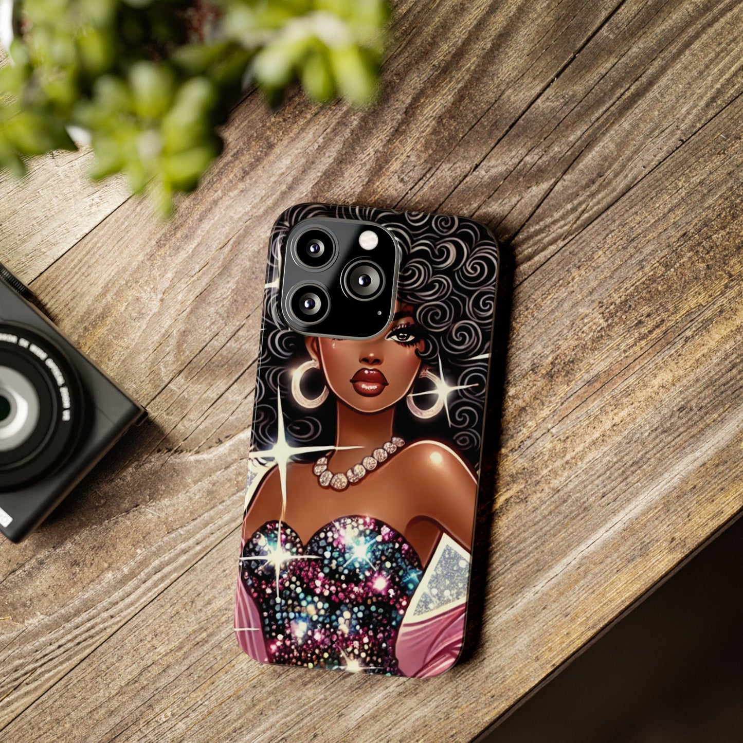 "Gorgeous" - Slim Phone Cases - Creatively Designed Shop