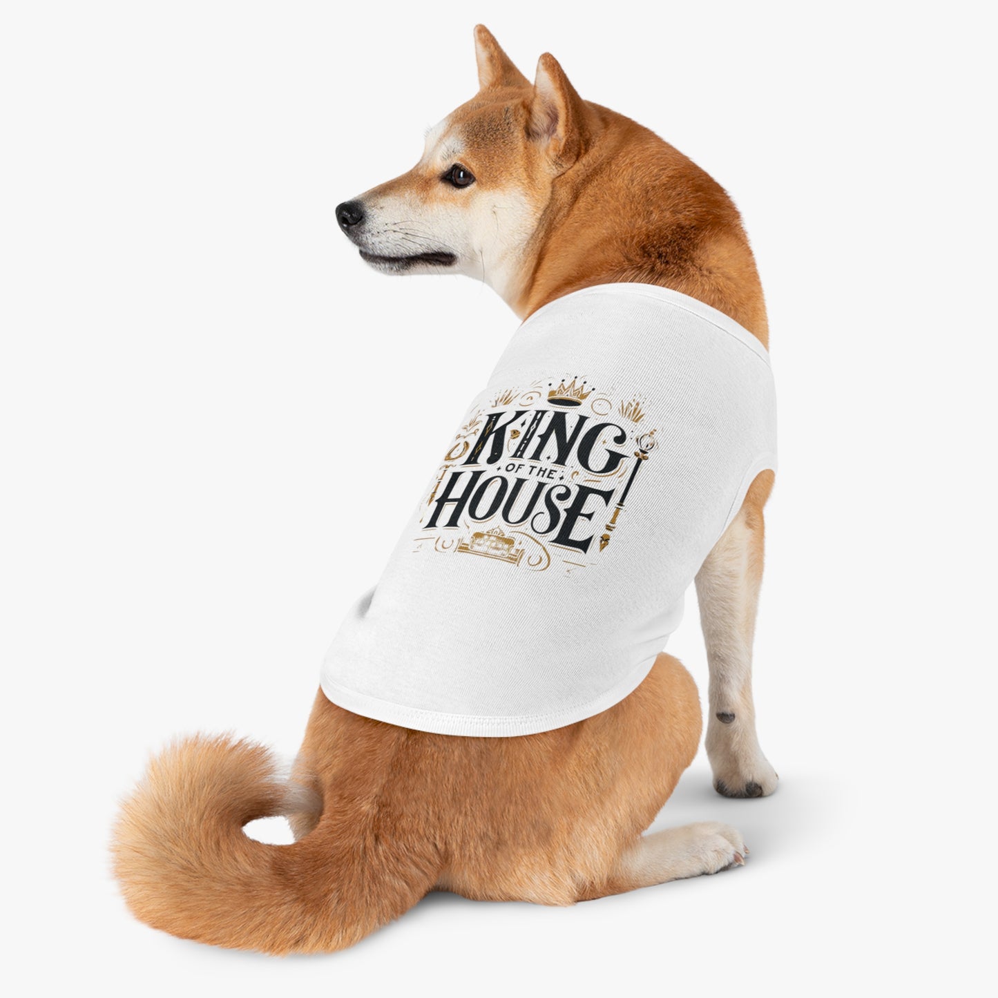 King of the House - Pet Tank Top - Creatively Designed Shop