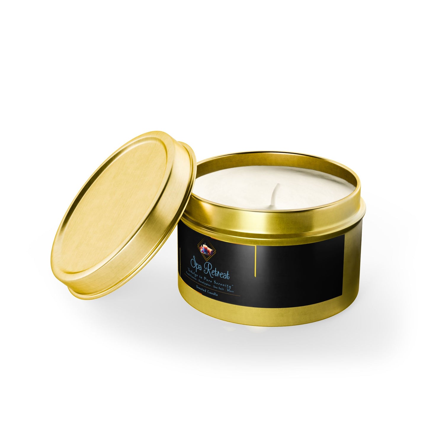 Spa Retreat - Tin Candles - Creatively Designed Shop