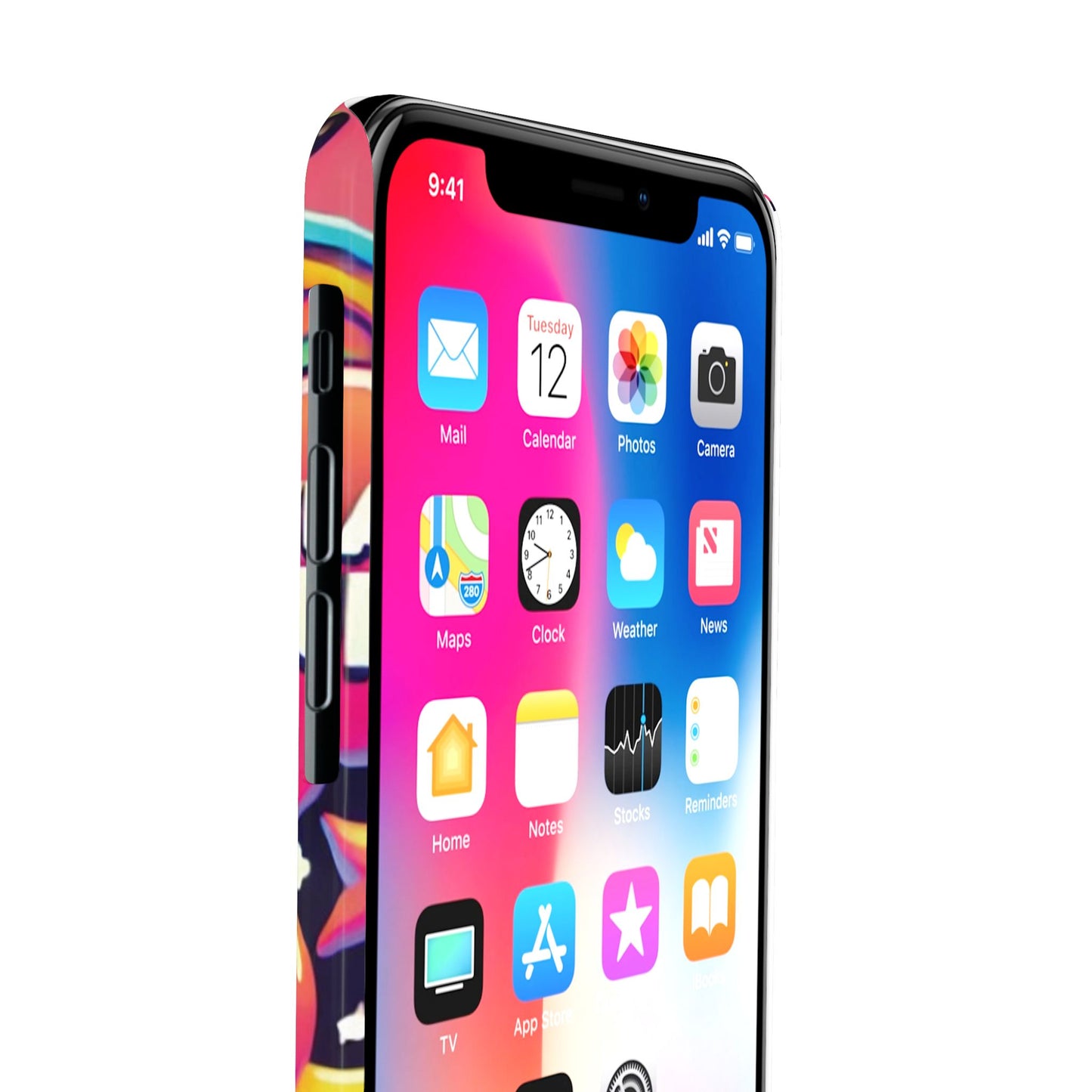 "Text Bubbles" - Slim Phone Cases - Creatively Designed Shop