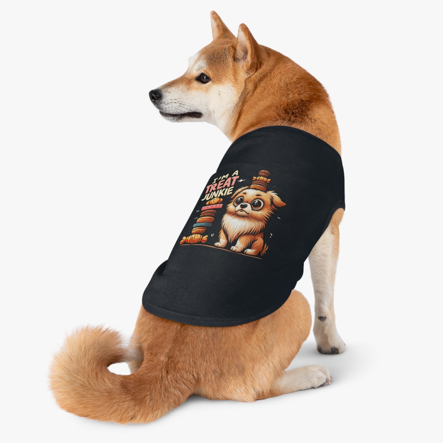 I'm A Treat Junkie - Pet Tank Top - Creatively Designed Shop