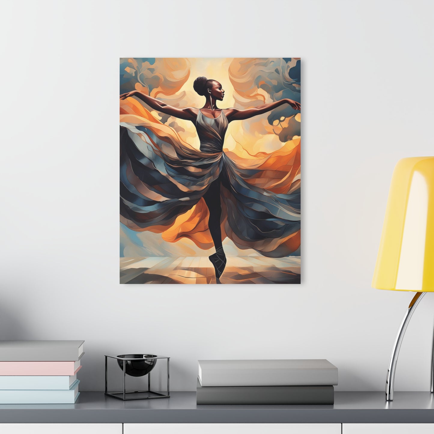 "Beautiful Ballerina" - Acrylic Prints (French Cleat Hanging) - Creatively Designed Shop