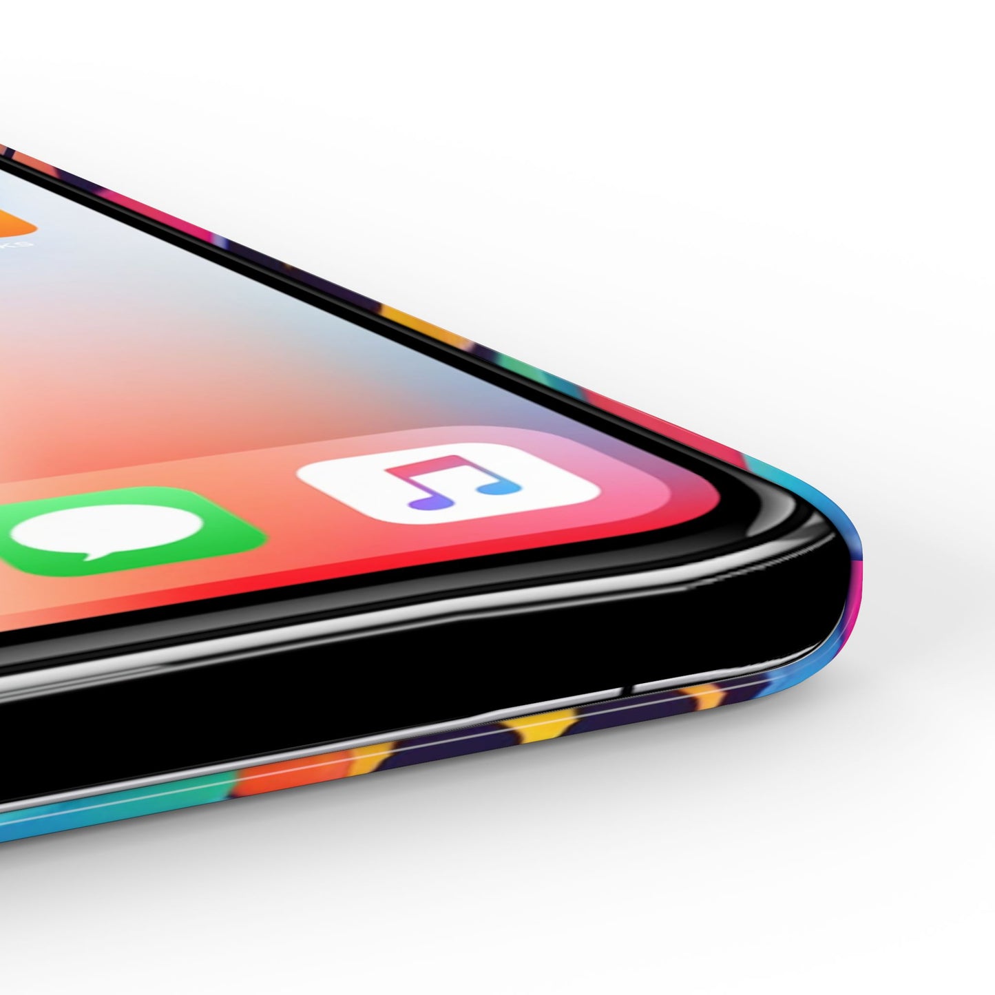 "Text Bubbles" - Slim Phone Cases - Creatively Designed Shop