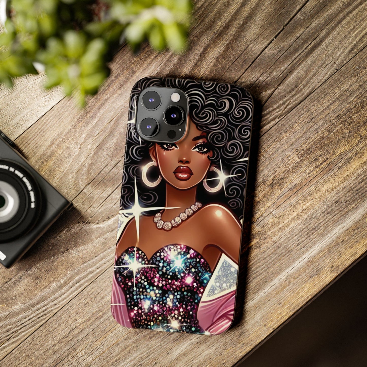 "Gorgeous" - Slim Phone Cases - Creatively Designed Shop