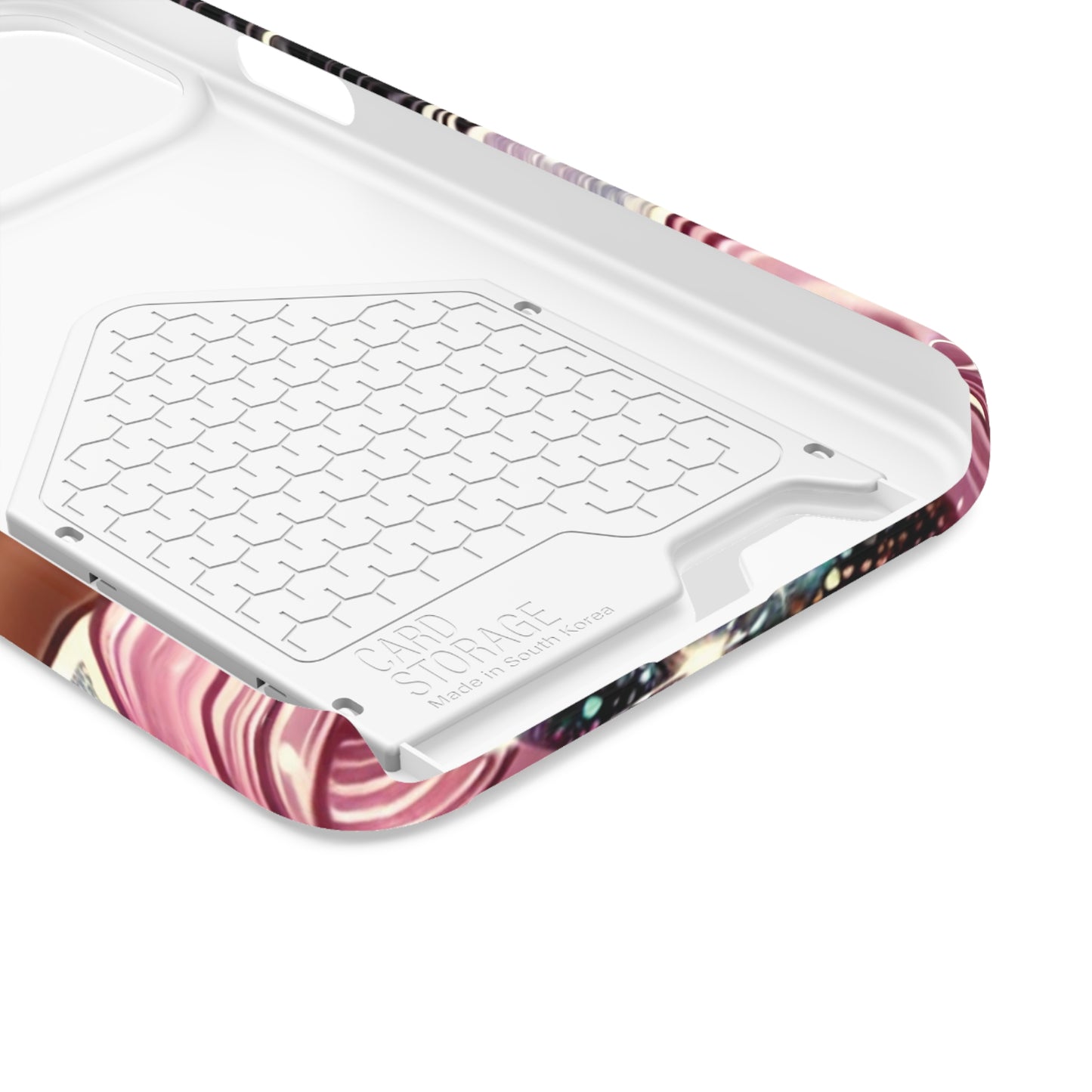 "Gorgeous" - Phone Case With Card Holder - Creatively Designed Shop