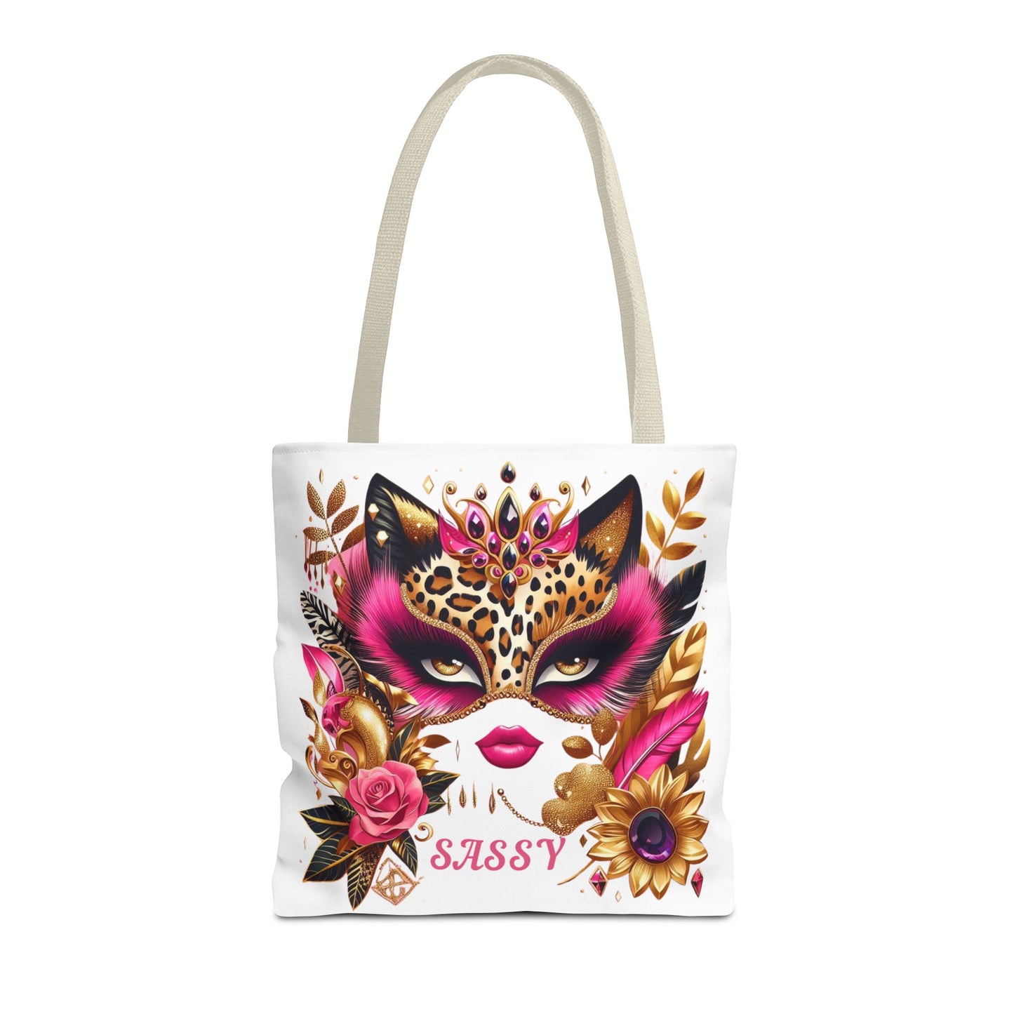 "Sassy" - Tote Bag (AOP) - Creatively Designed Shop