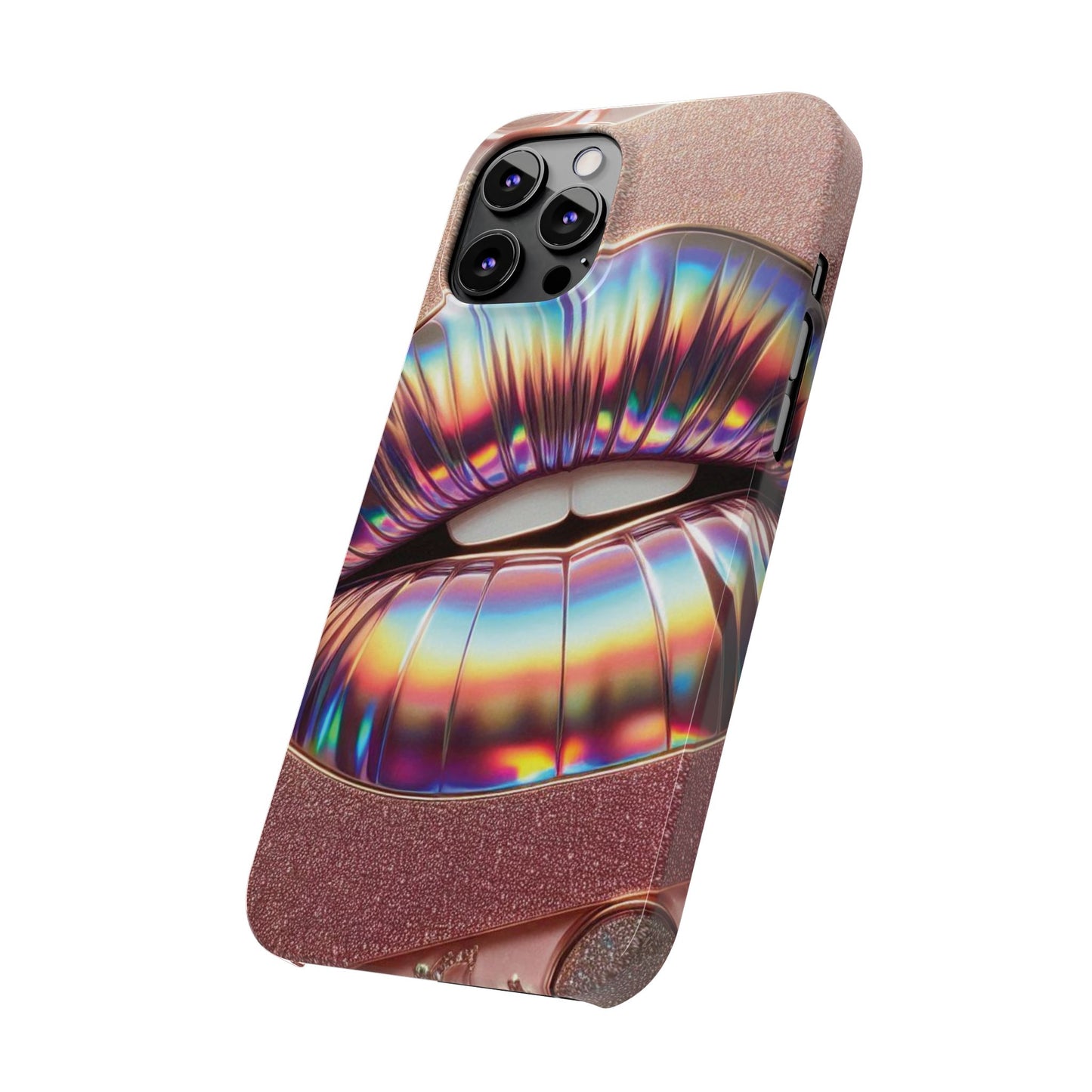 "Bronze Kiss" - Slim Phone Cases - Creatively Designed Shop
