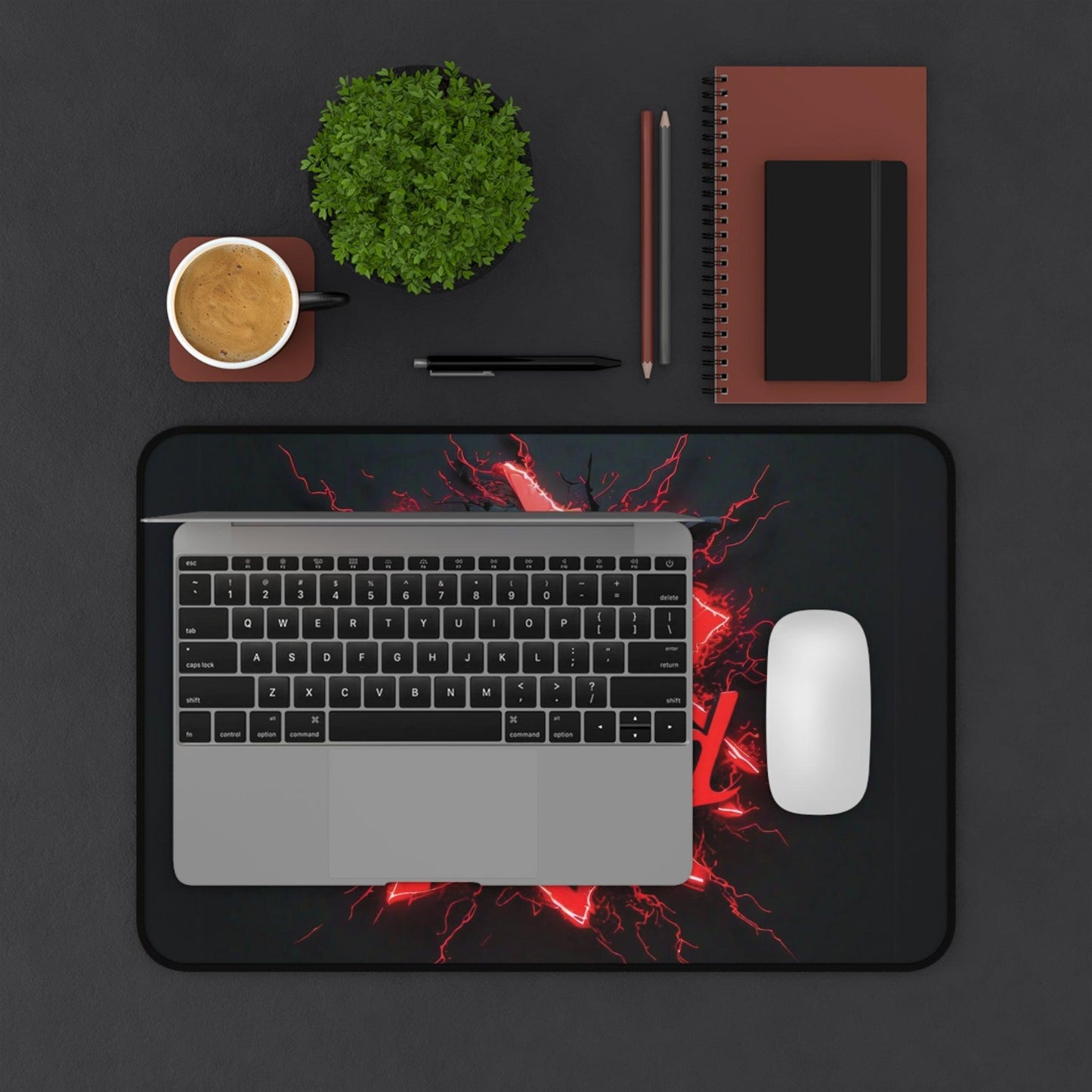 "Rise & Grind" - Desk Mat - Creatively Designed Shop