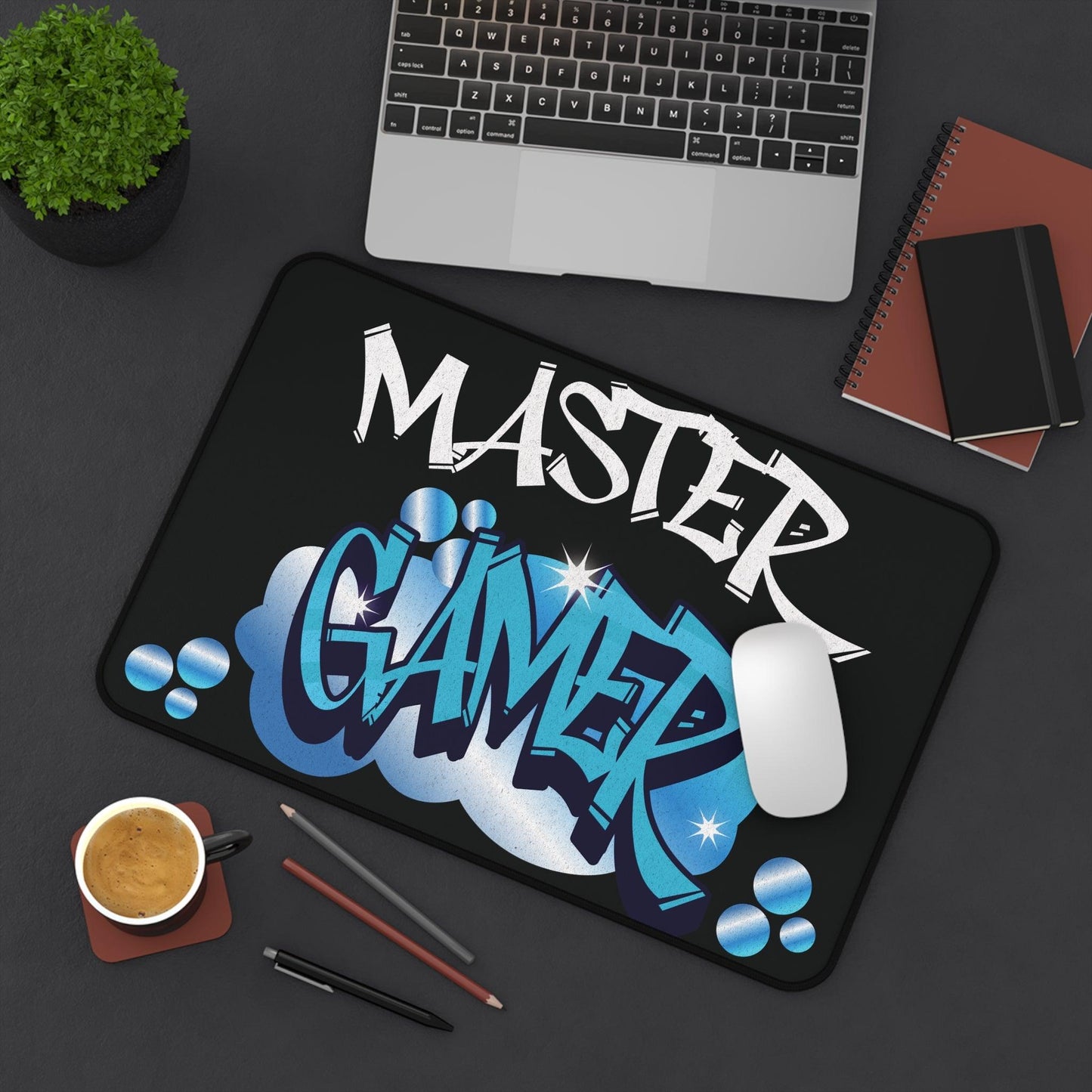 "Master Gamer" - Desk Mat - Creatively Designed Shop