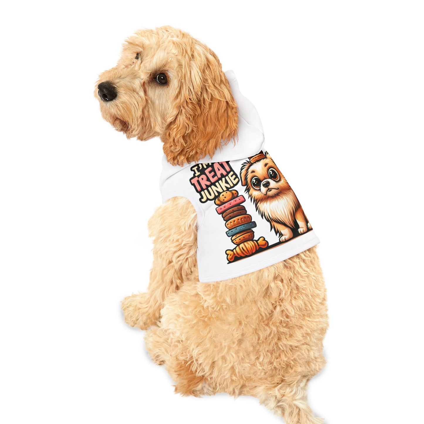 I'm A Treat Junkie - Pet Hoodie - Creatively Designed Shop