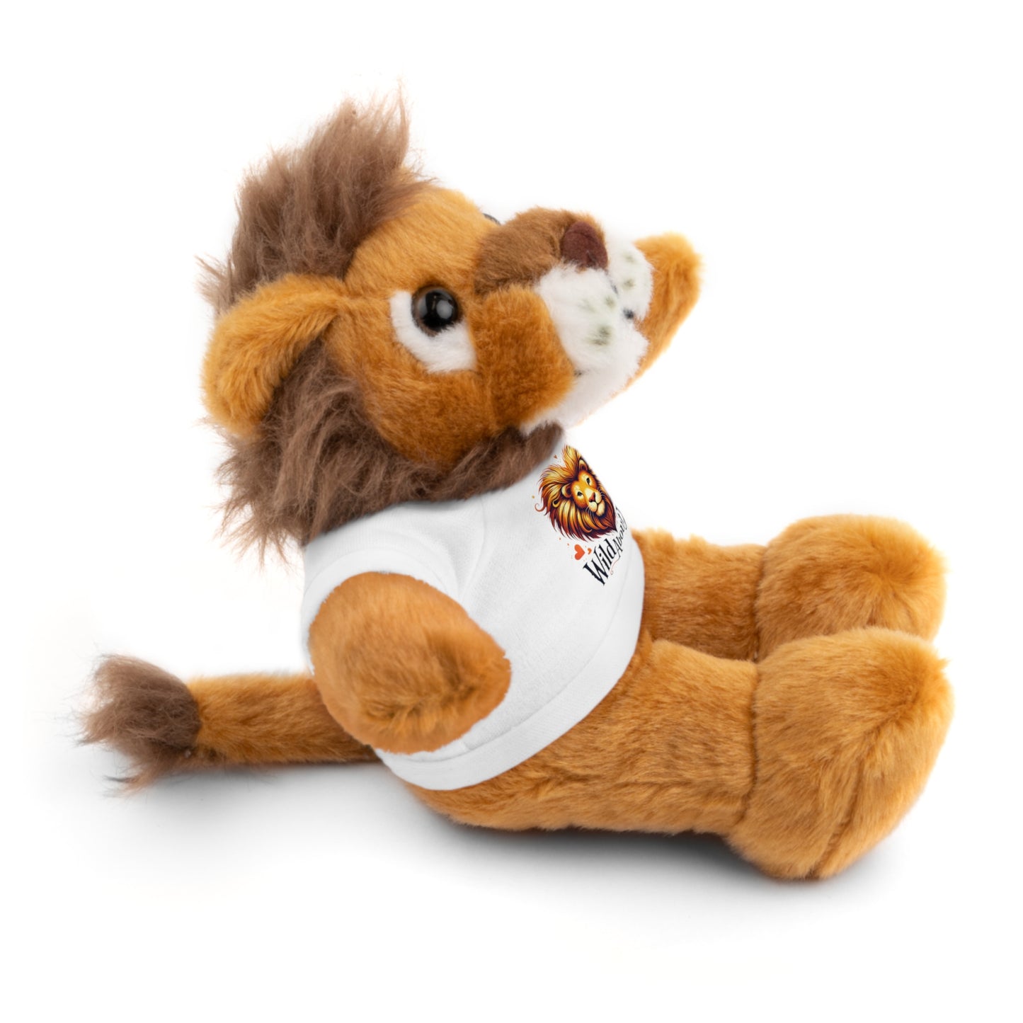 'Wild About You' - Stuffed Lion with Tee - Creatively Designed Shop