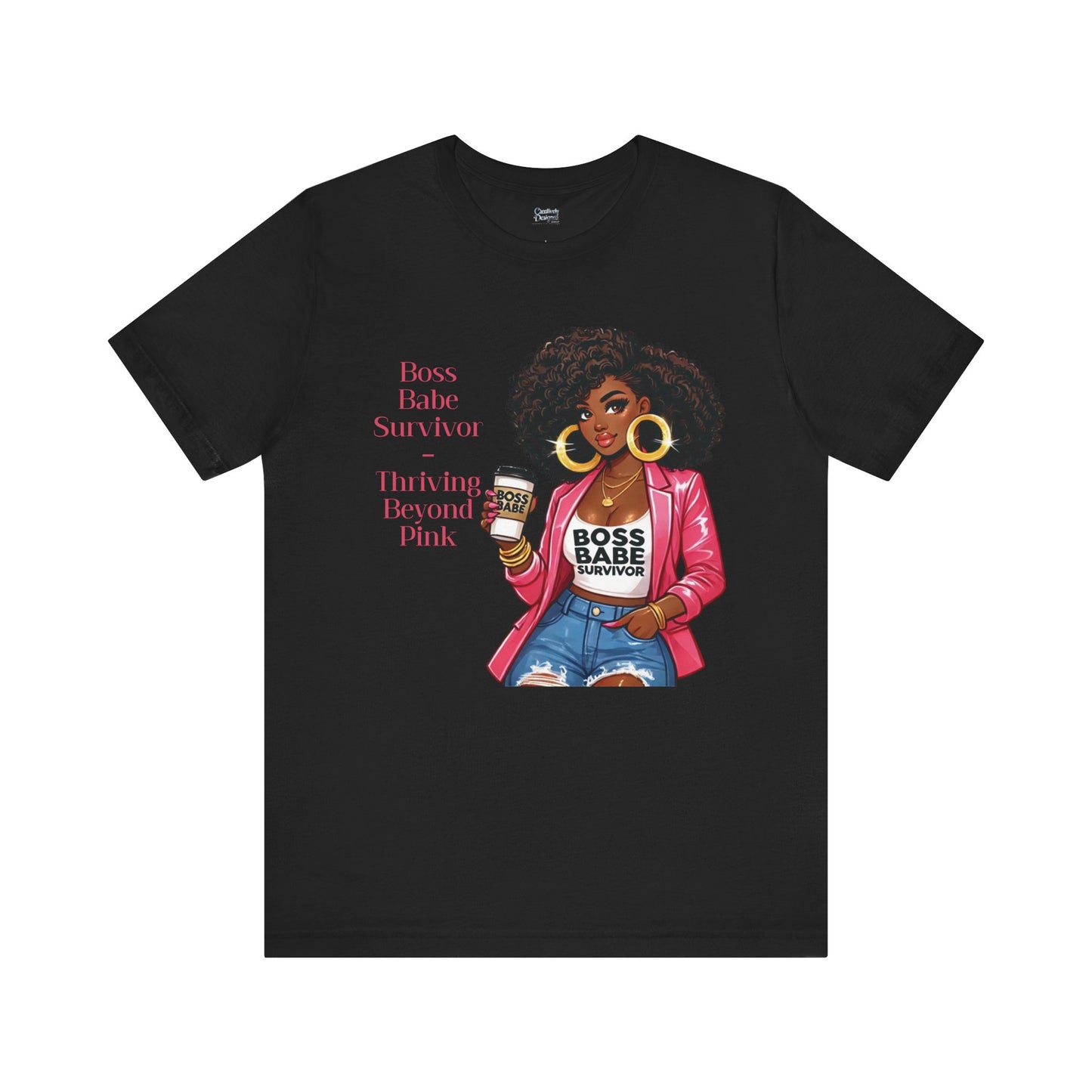 Boss Babe Survivor - Unisex Jersey Short Sleeve Tee