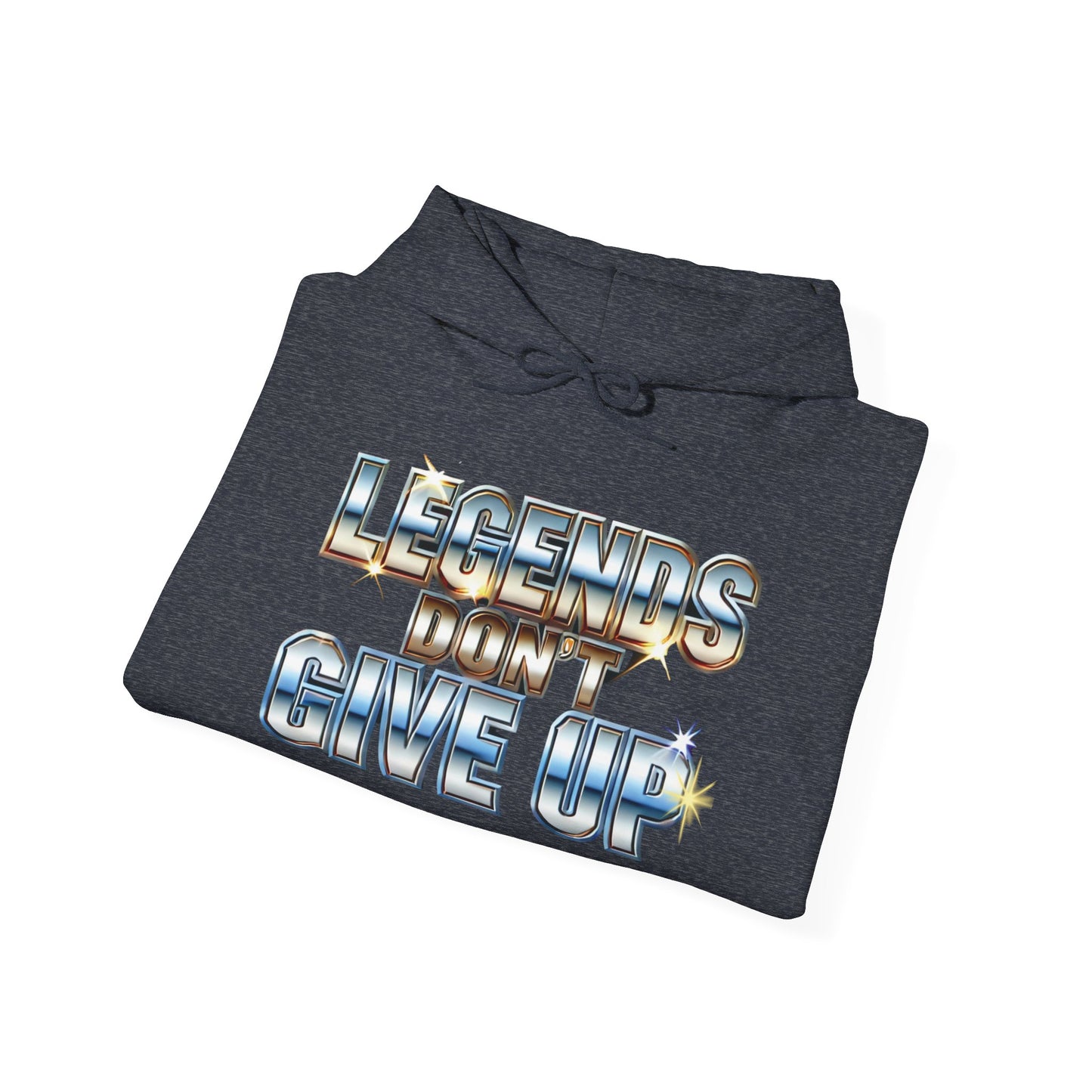 Legends Don't Give Up - Unisex Heavy Blend™ Hooded Sweatshirt - Creatively Designed Shop