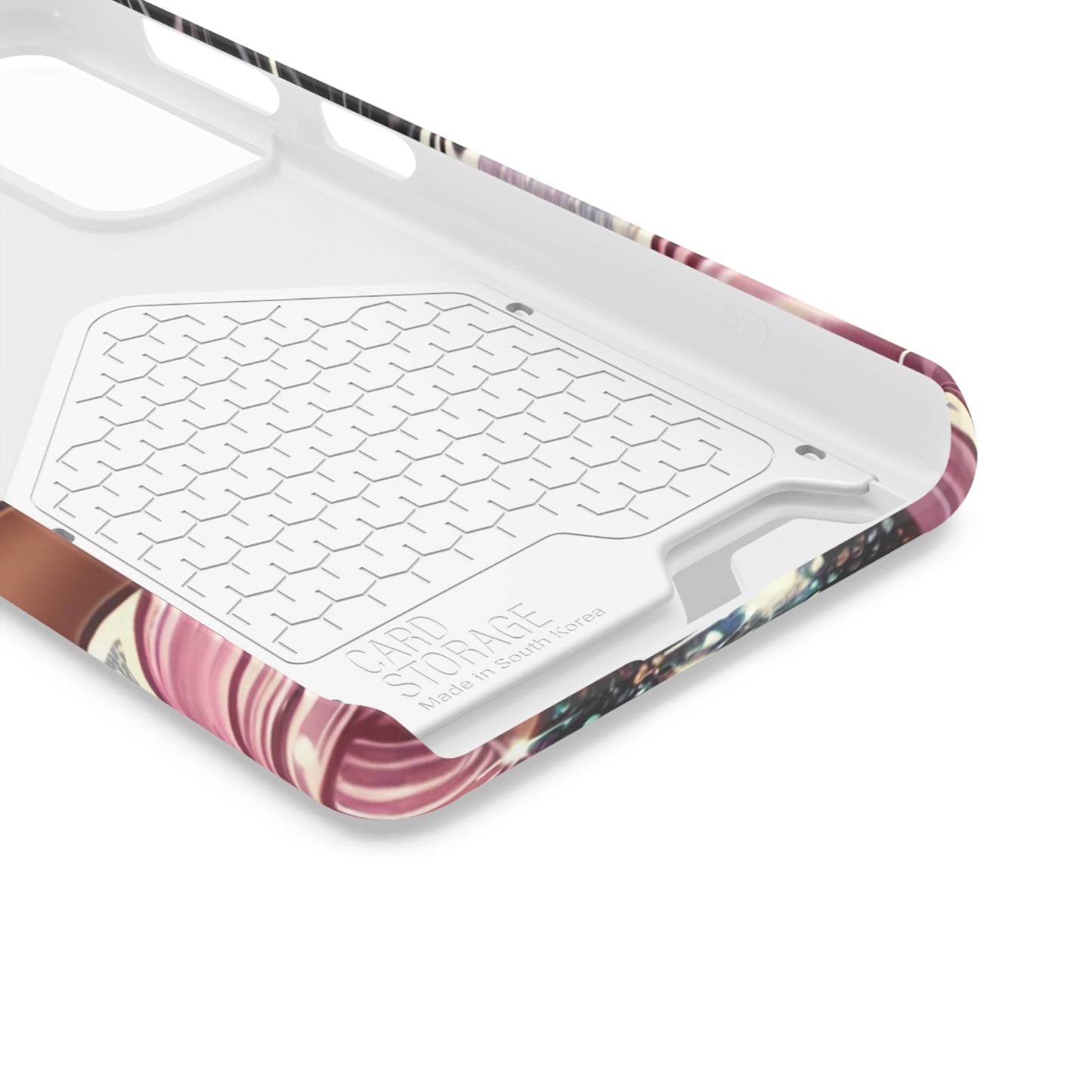 "Gorgeous" - Phone Case With Card Holder - Creatively Designed Shop
