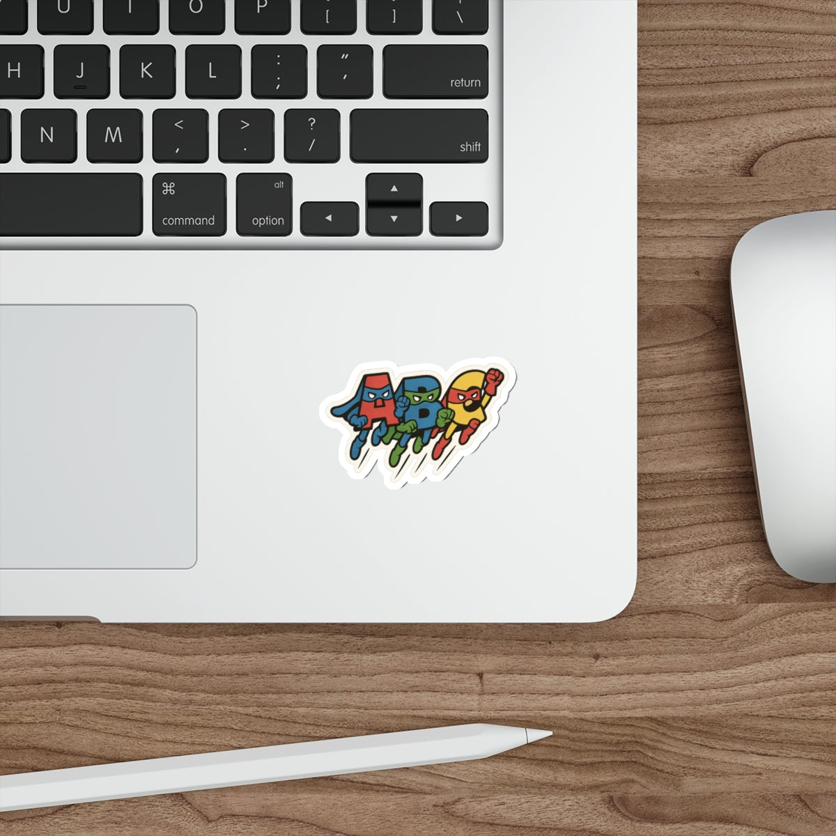 ABC Superheroes - Die-Cut Sticker