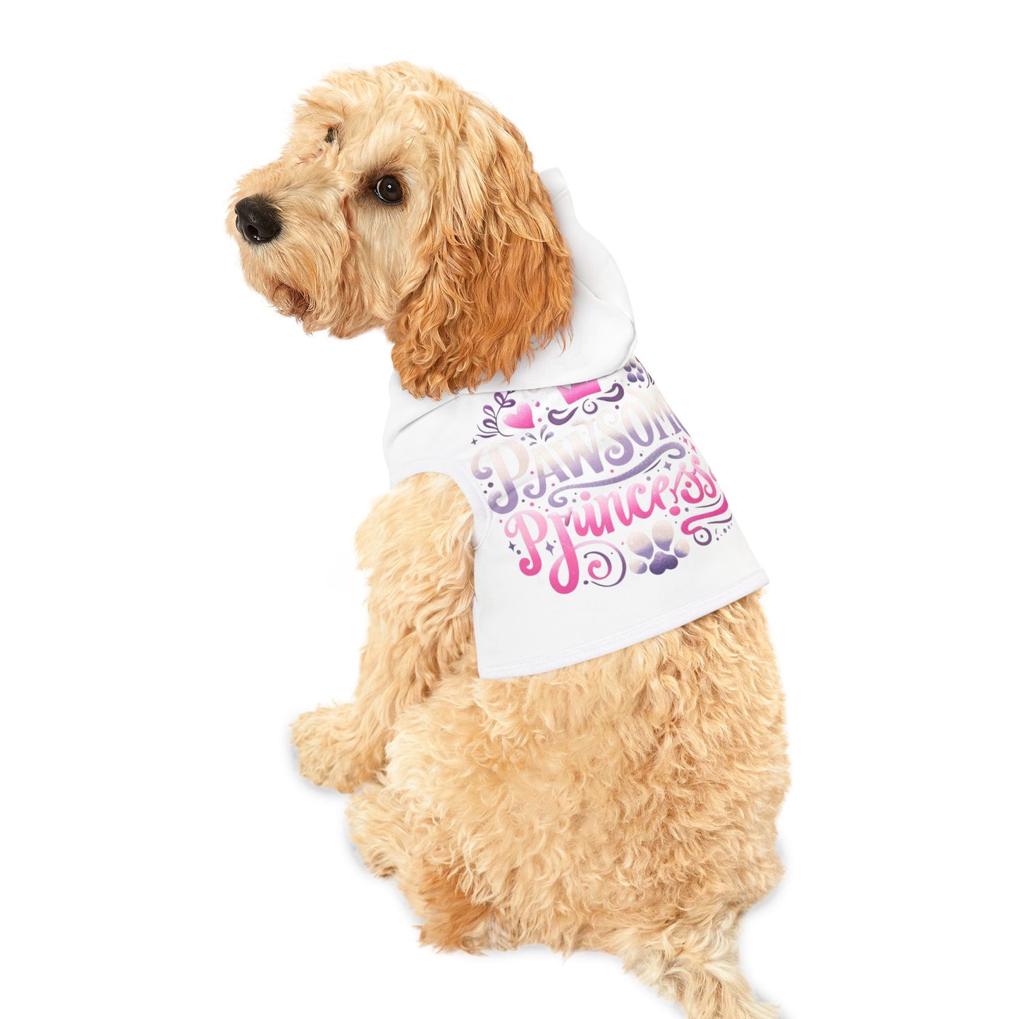 Pawsome Princess - Pet Hoodie - Creatively Designed Shop